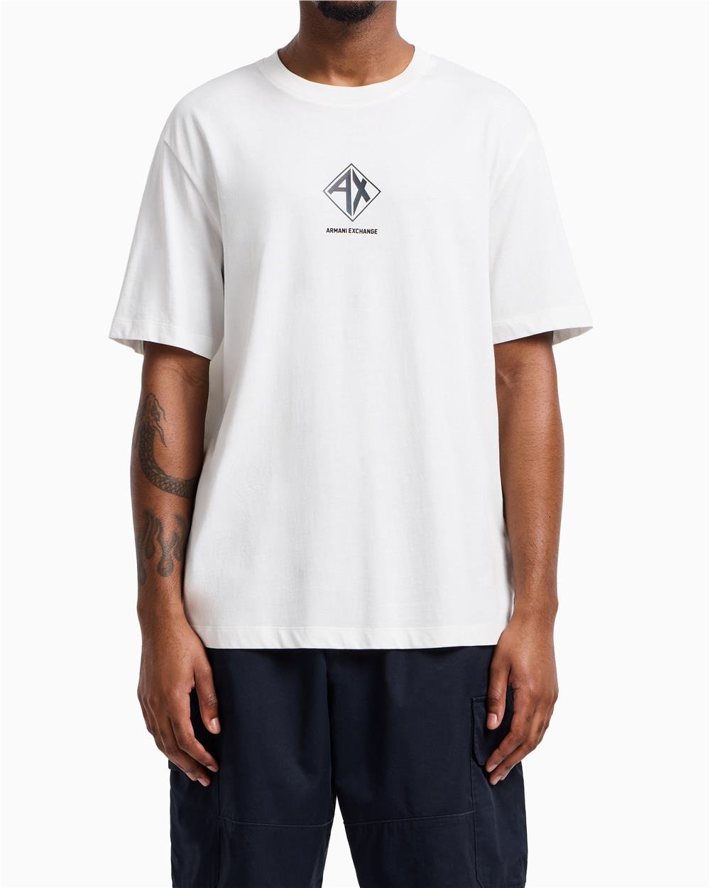 Armani Exchange Erkek Bisiklet Yaka T-Shirt
