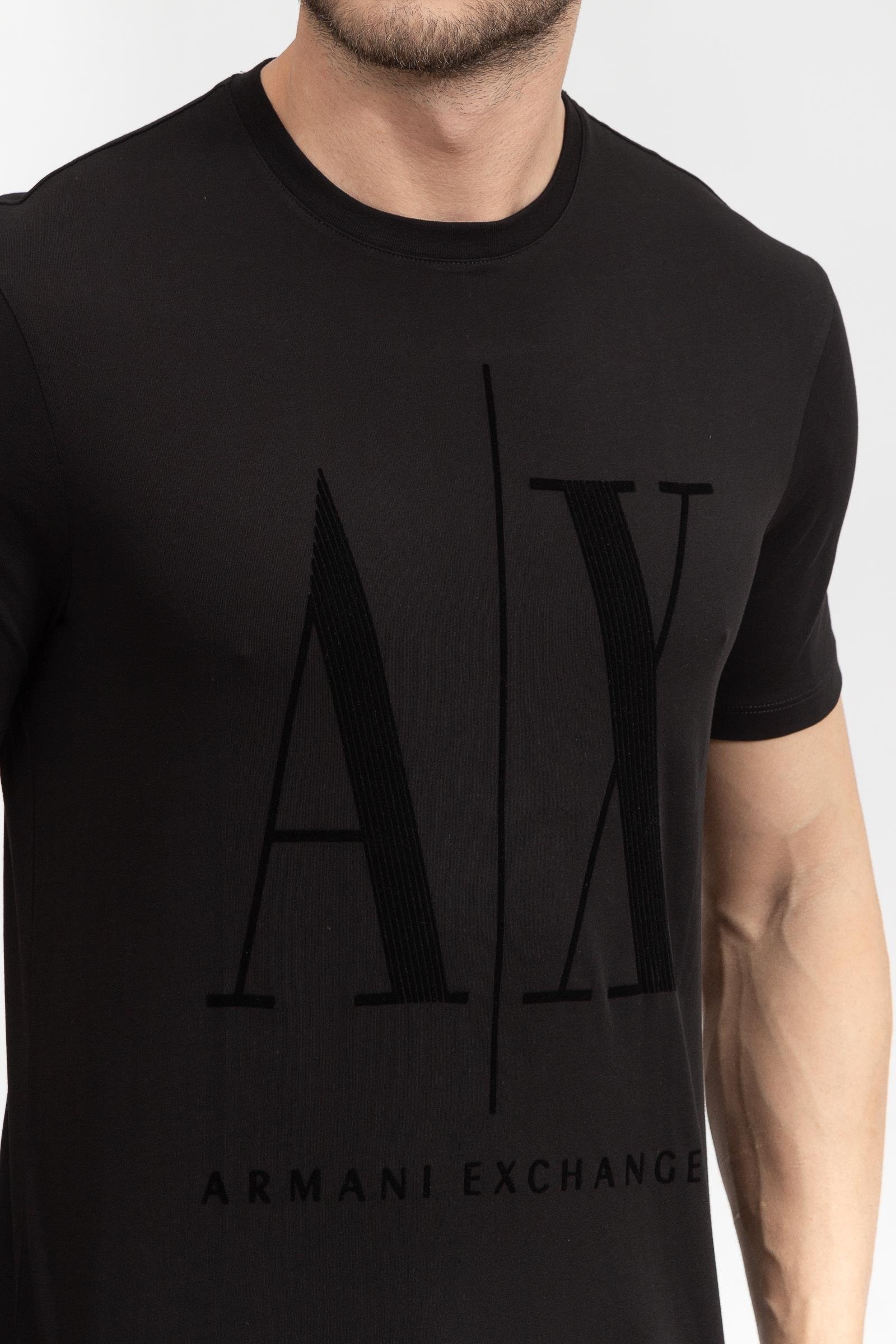 Armani Exchange Erkek Bisiklet Yaka T-Shirt
