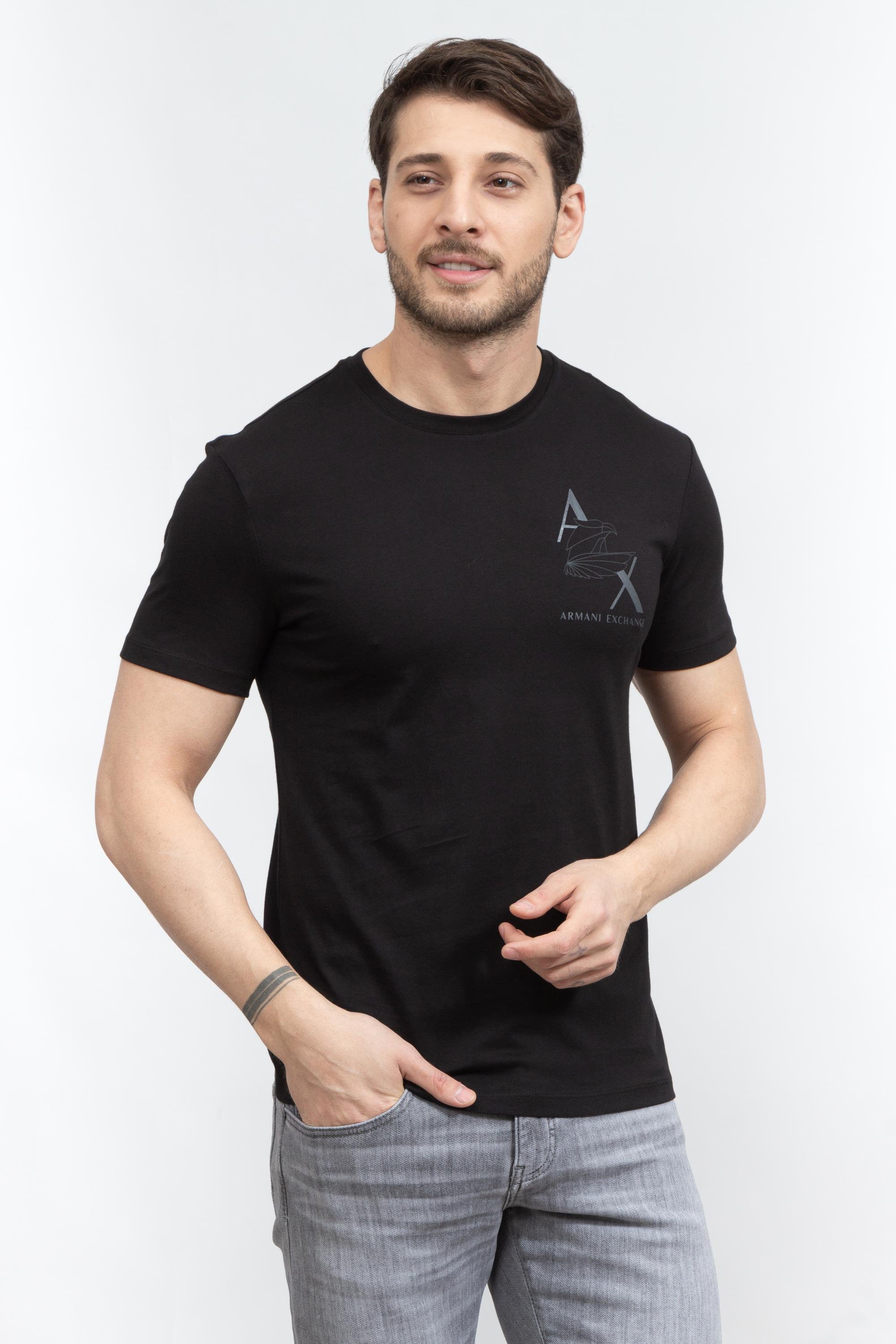 Armani Exchange Erkek Bisiklet Yaka T-Shirt
