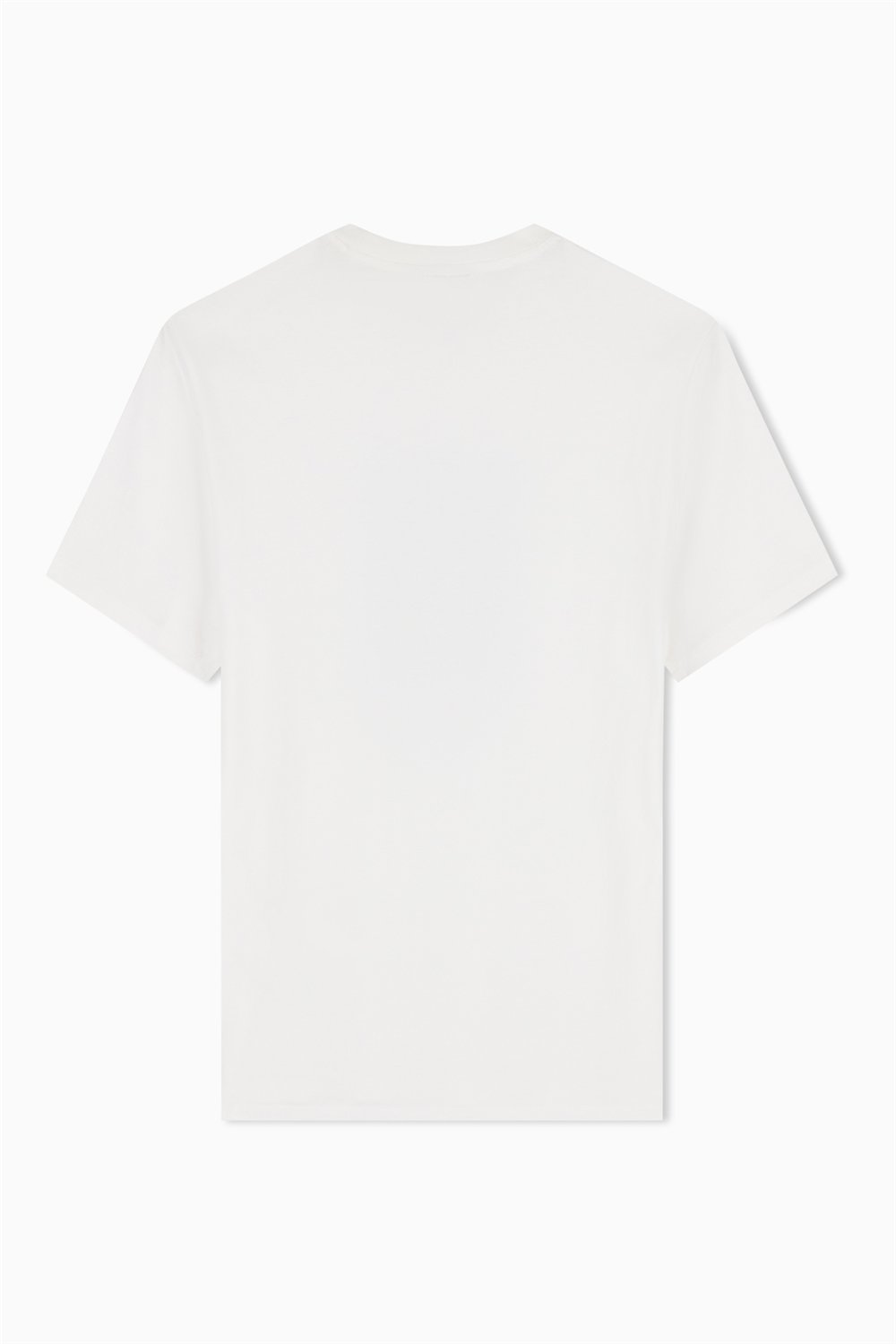 Armani Exchange Erkek Bisiklet Yaka T-Shirt Beyaz