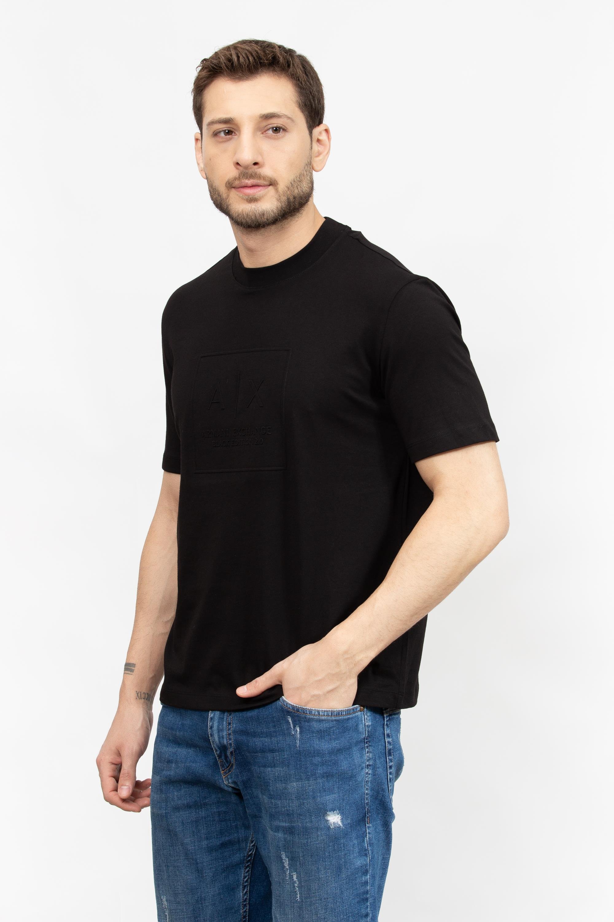 Armani Exchange Erkek Bisiklet Yaka T-Shirt