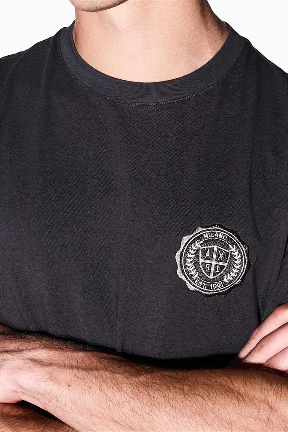 Armani Exchange Erkek Bisiklet Yaka T-Shirt