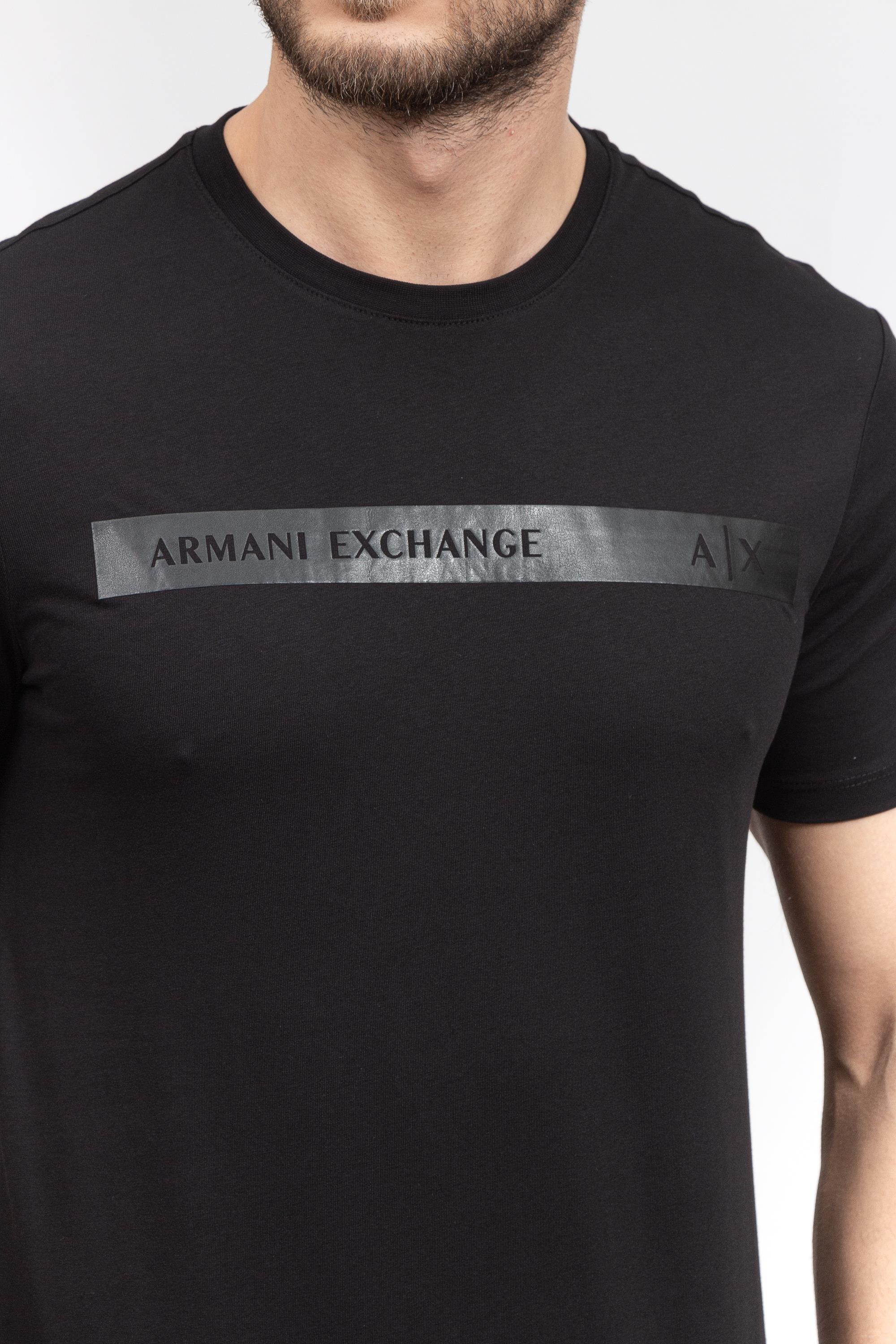 Armani Exchange Erkek Bisiklet Yaka T-Shirt