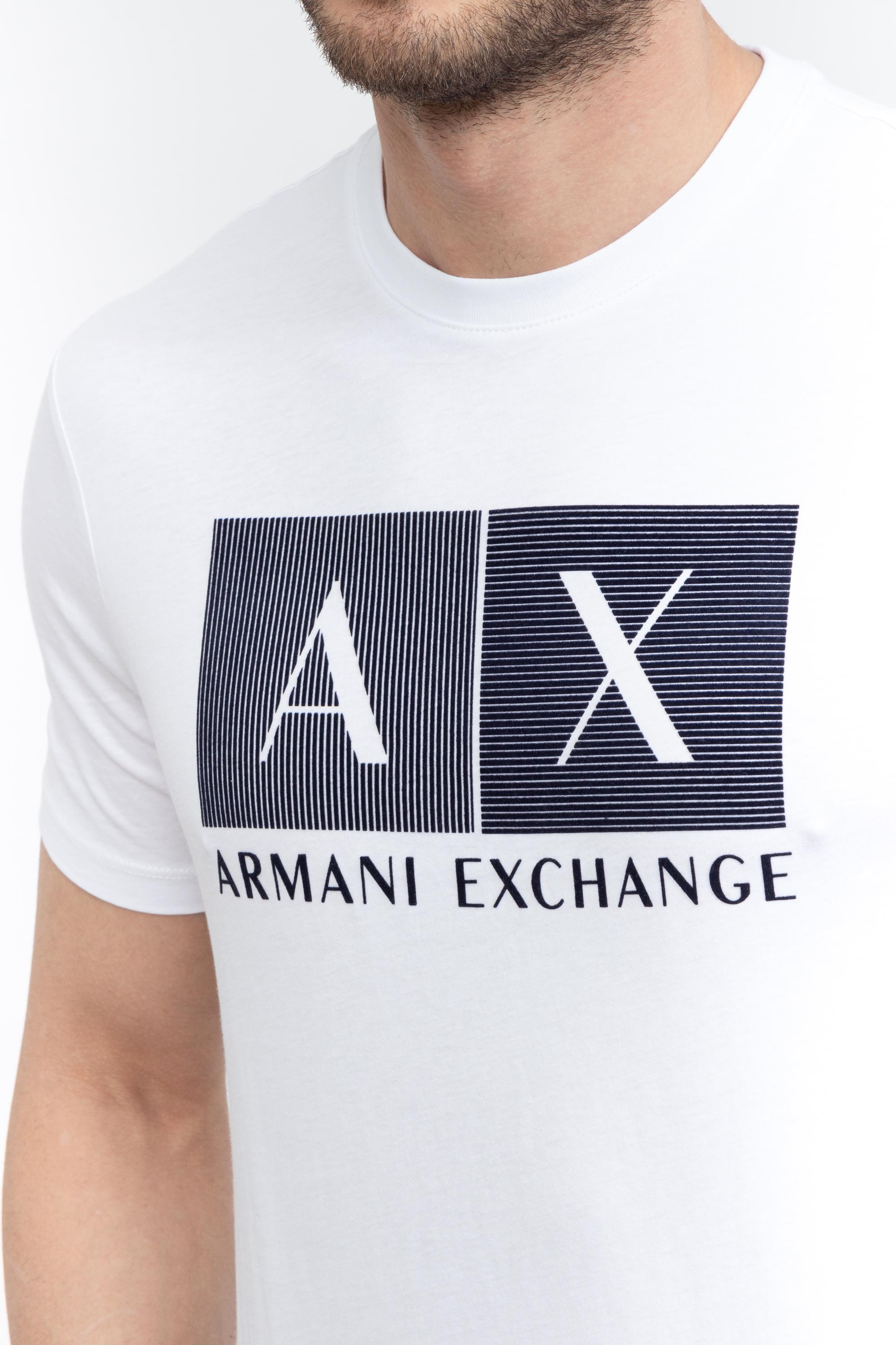 Armani Exchange Erkek Bisiklet Yaka T-Shirt