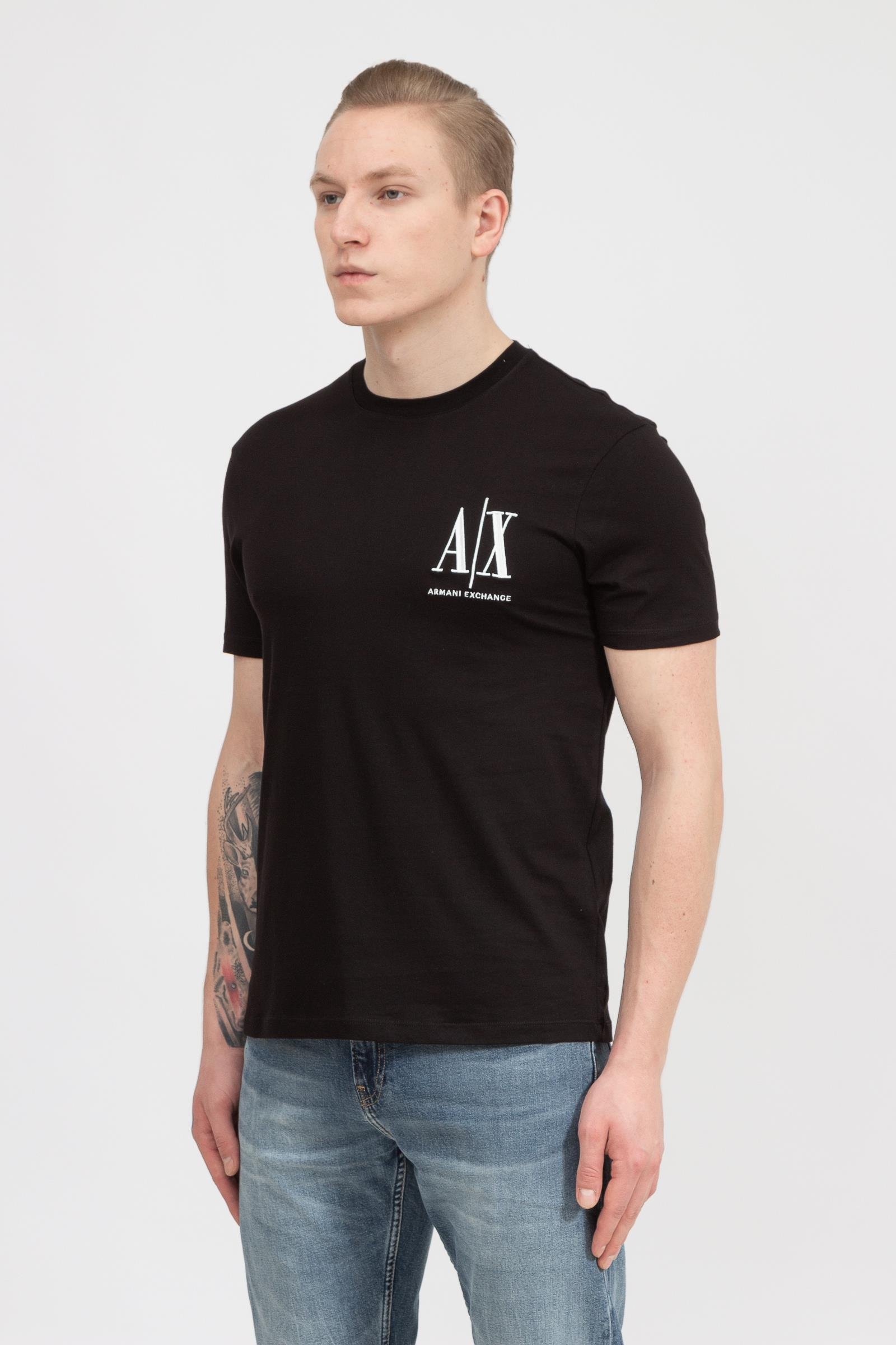 Armani Exchange Erkek Bisiklet Yaka T-Shirt