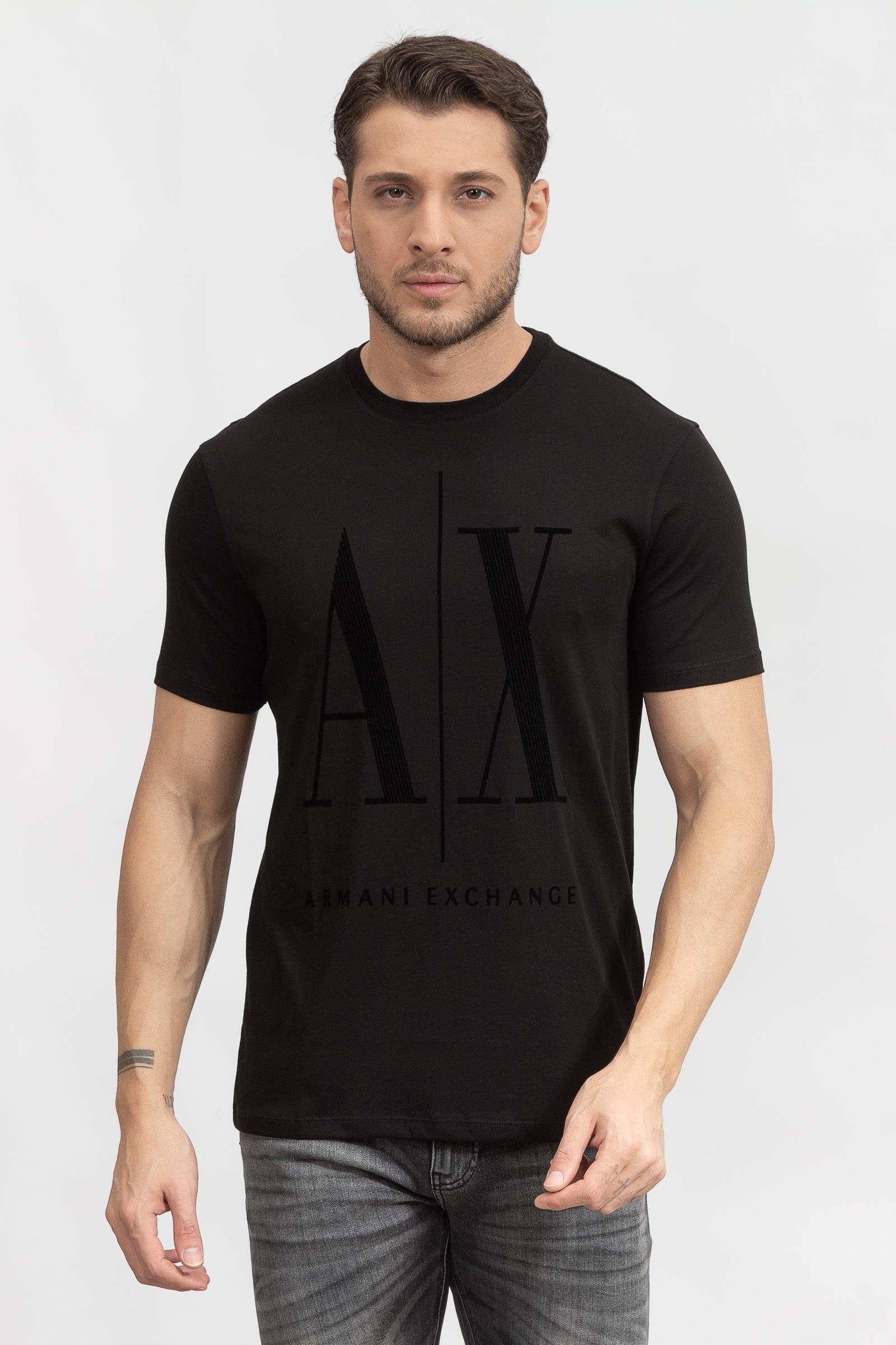 Armani Exchange Erkek Bisiklet Yaka T-Shirt
