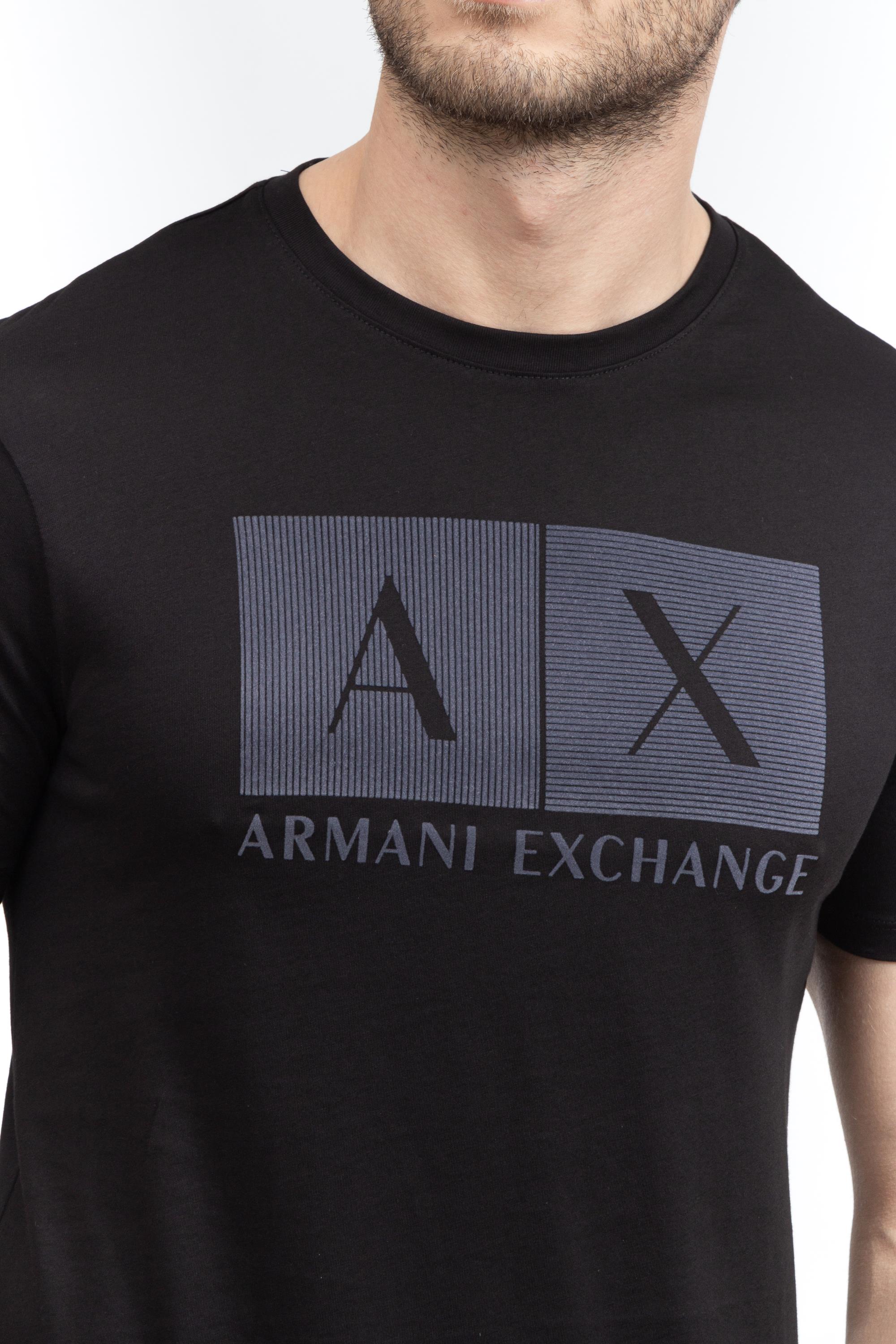 Armani Exchange Erkek Bisiklet Yaka T-Shirt
