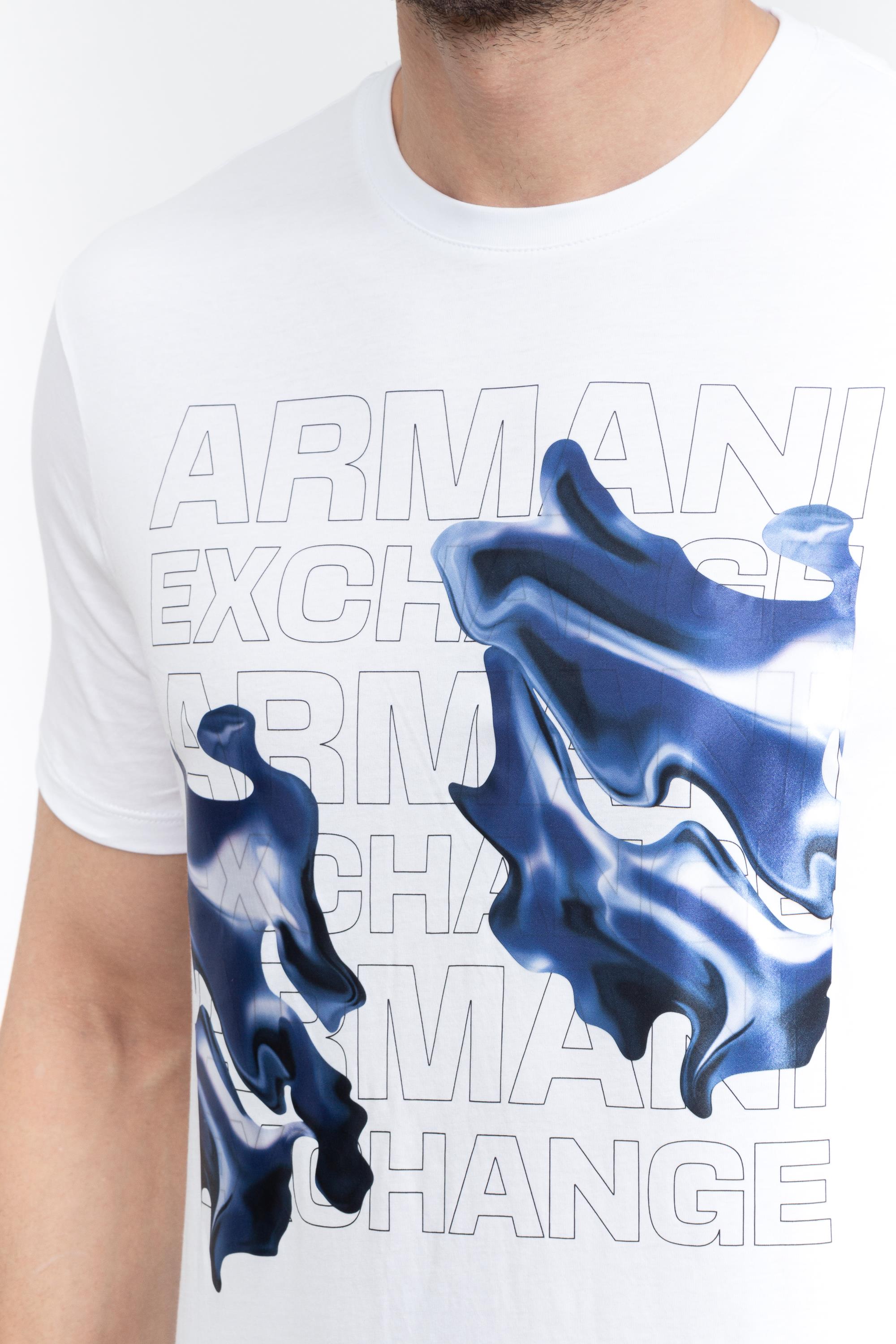 Armani Exchange Erkek Bisiklet Yaka T-Shirt