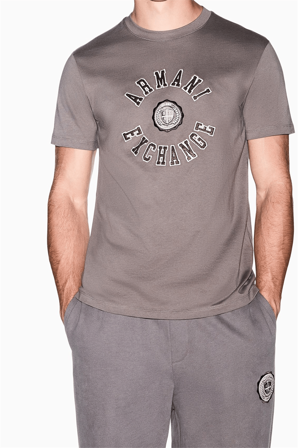 Armani Exchange Erkek Bisiklet Yaka T-Shirt