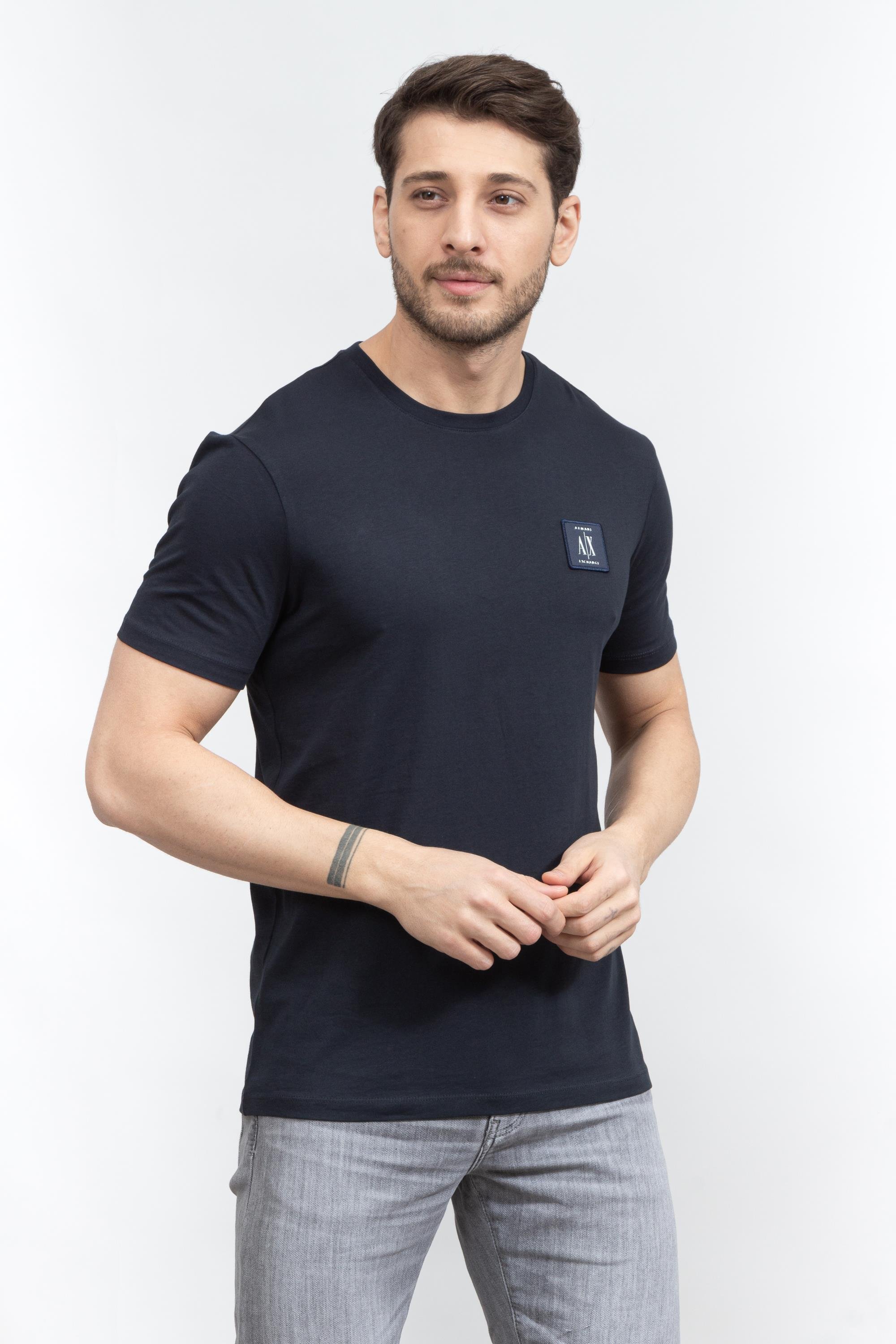 Armani Exchange Erkek Bisiklet Yaka T-Shirt