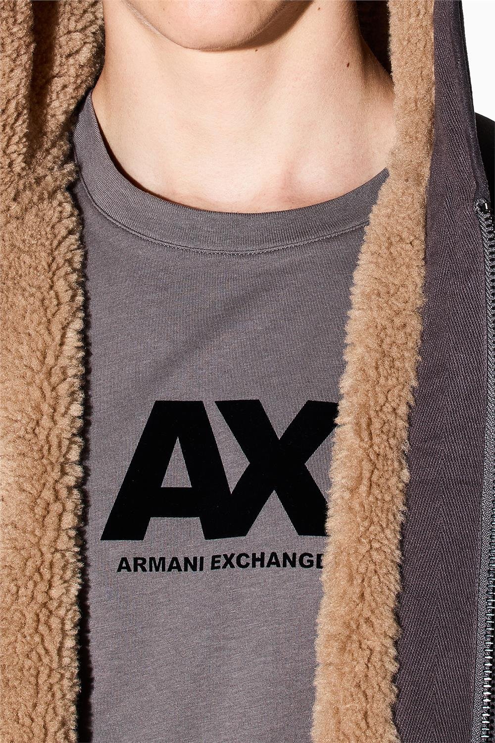 Armani Exchange Erkek Bisiklet Yaka T-Shirt