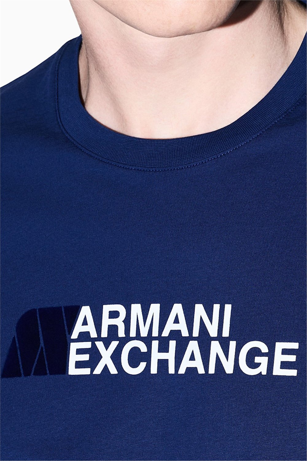 Armani Exchange Erkek Bisiklet Yaka T-Shirt
