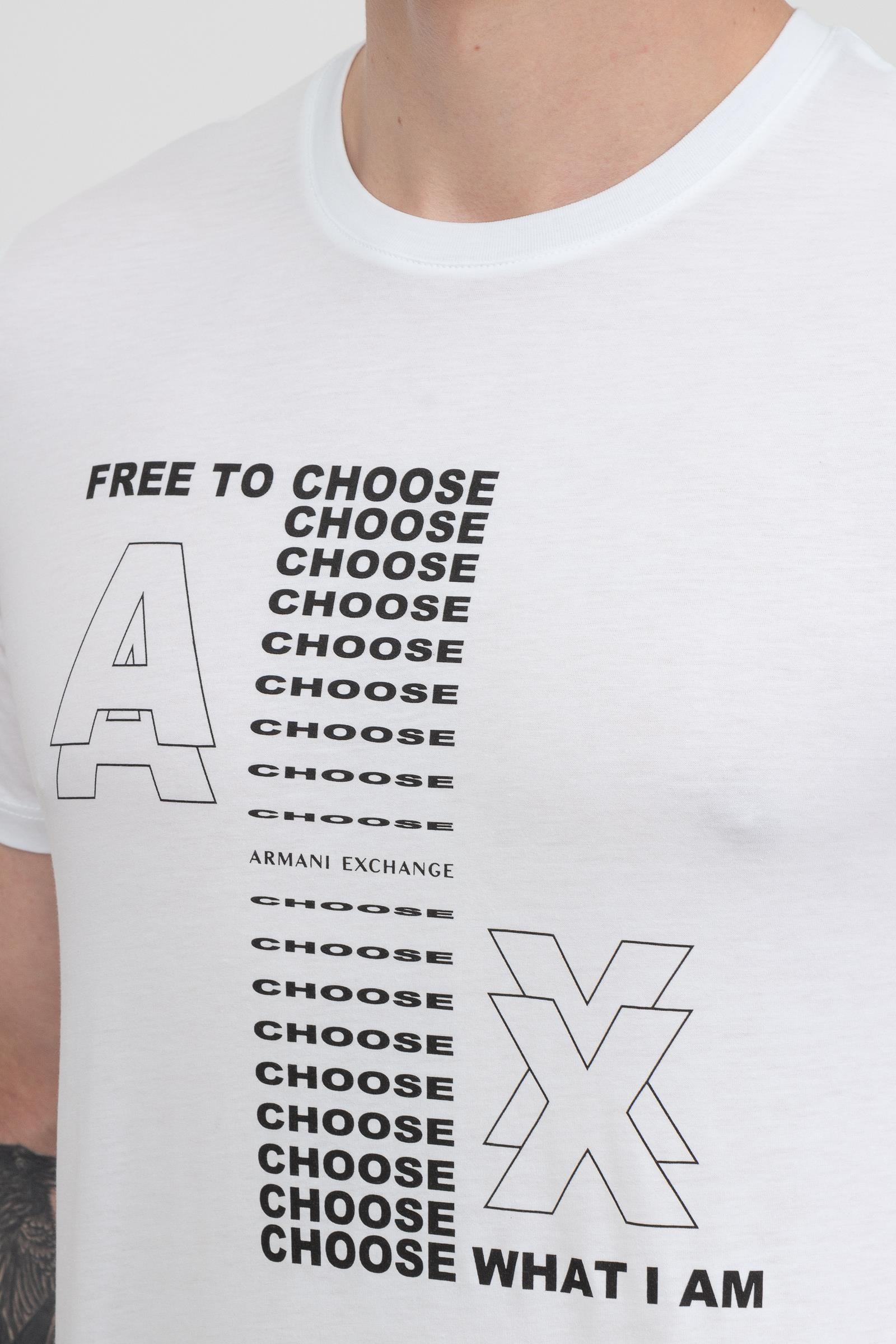 Armani Exchange Erkek Bisiklet Yaka T-Shirt
