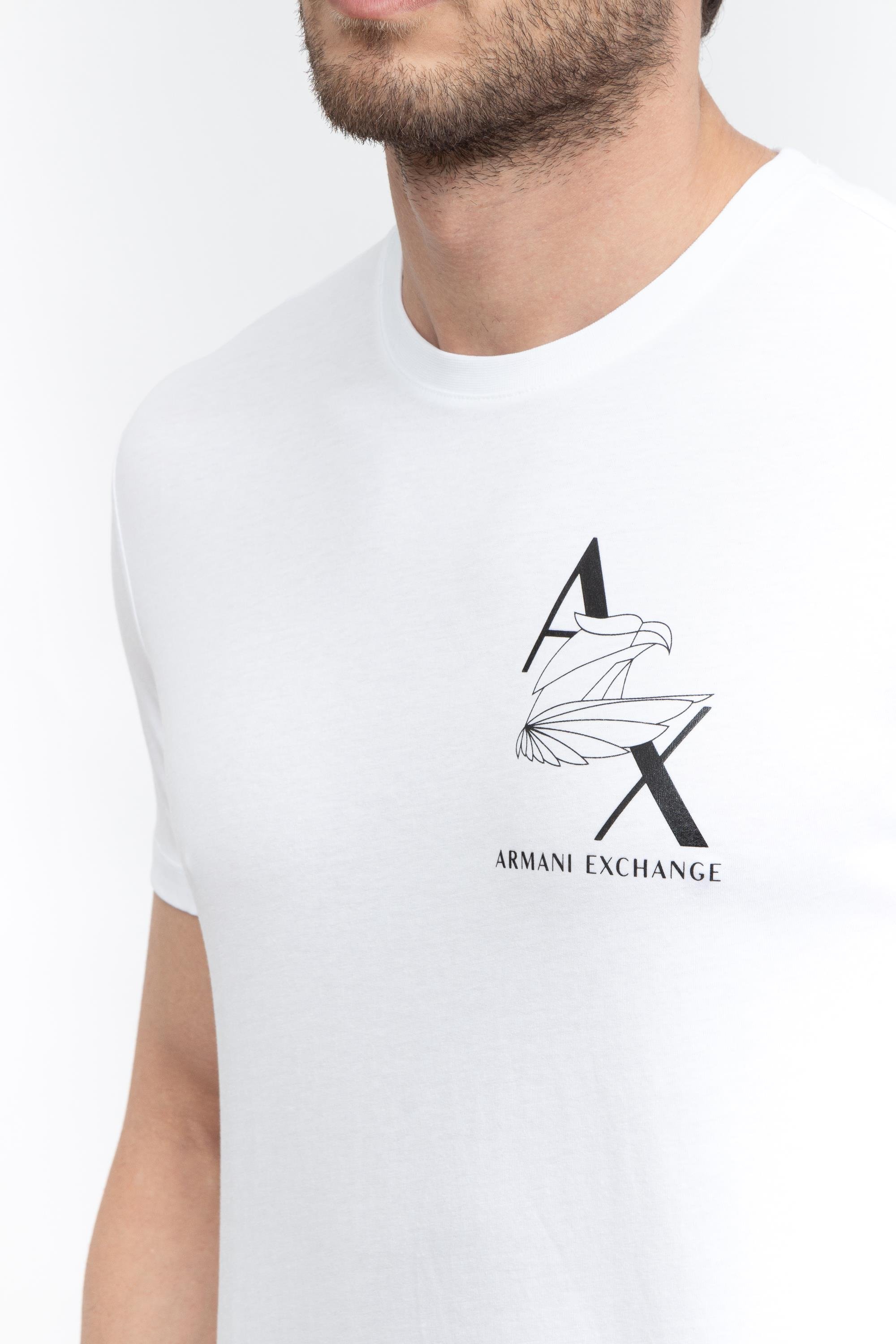Armani Exchange Erkek Bisiklet Yaka T-Shirt