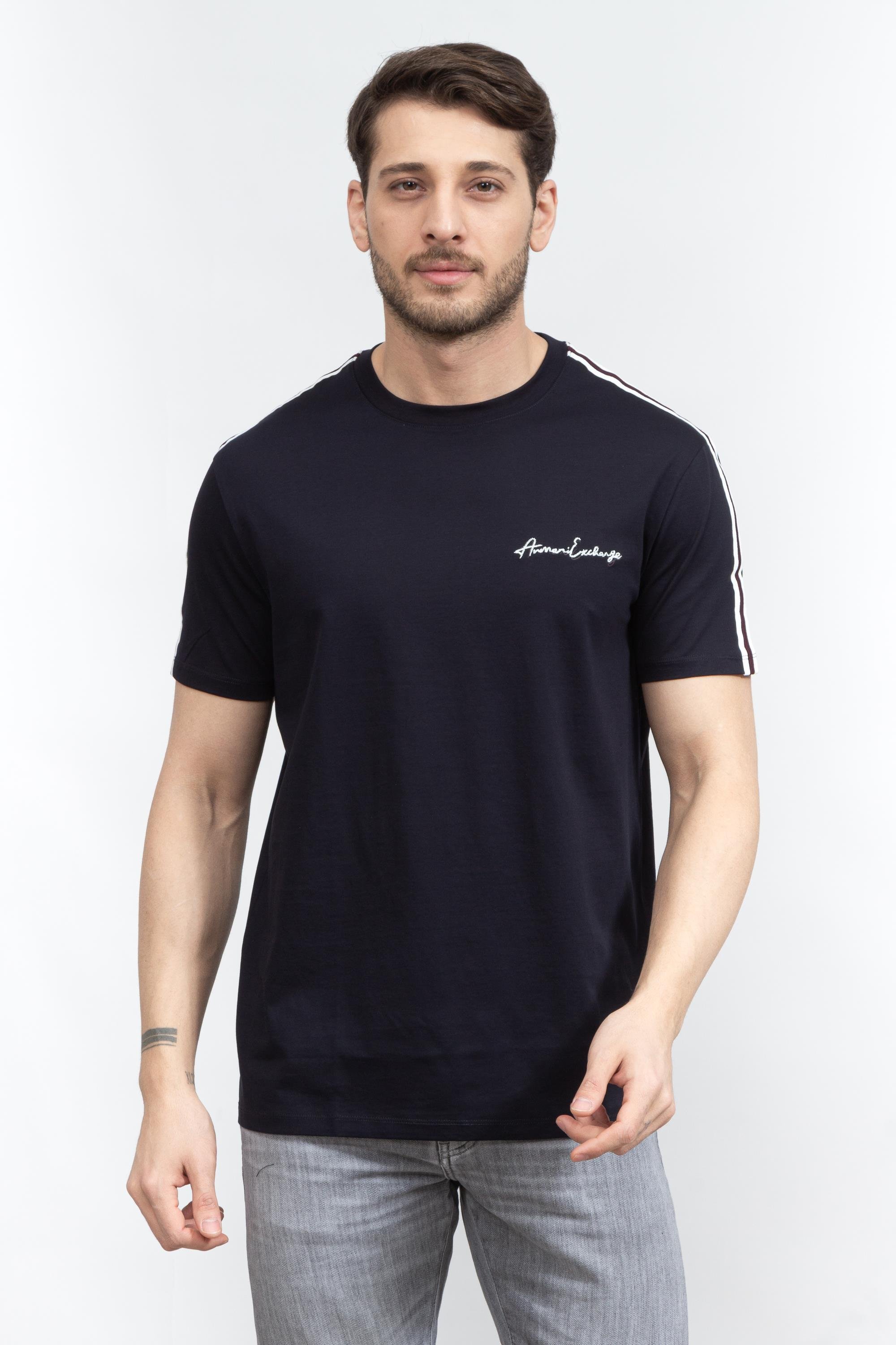 Armani Exchange Erkek Bisiklet Yaka T-Shirt