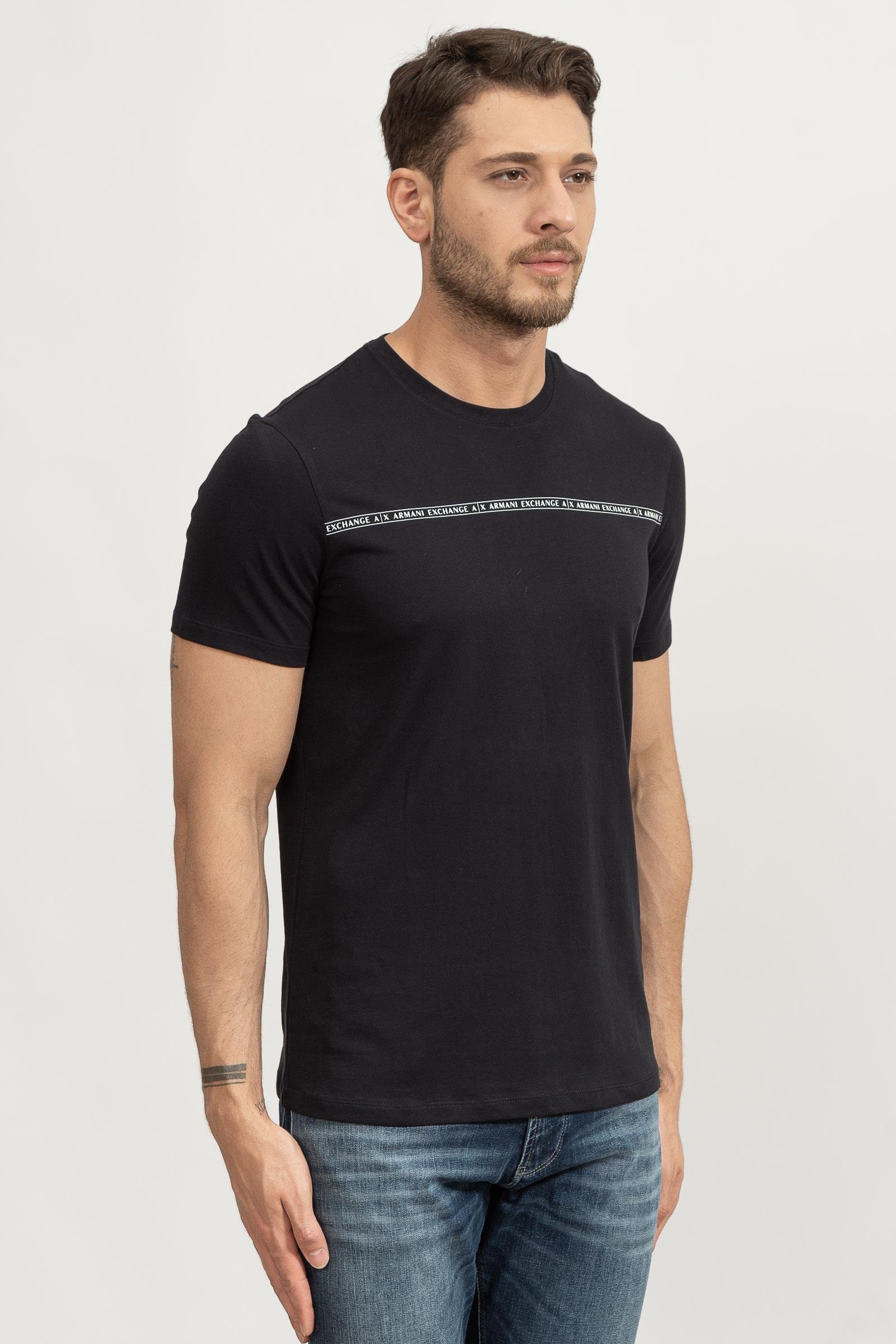 Armani Exchange Erkek Bisiklet Yaka T-Shirt