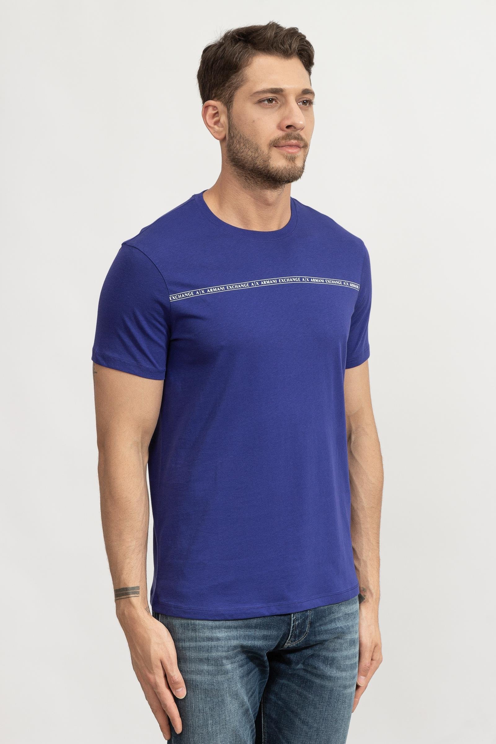 Armani Exchange Erkek Bisiklet Yaka T-Shirt