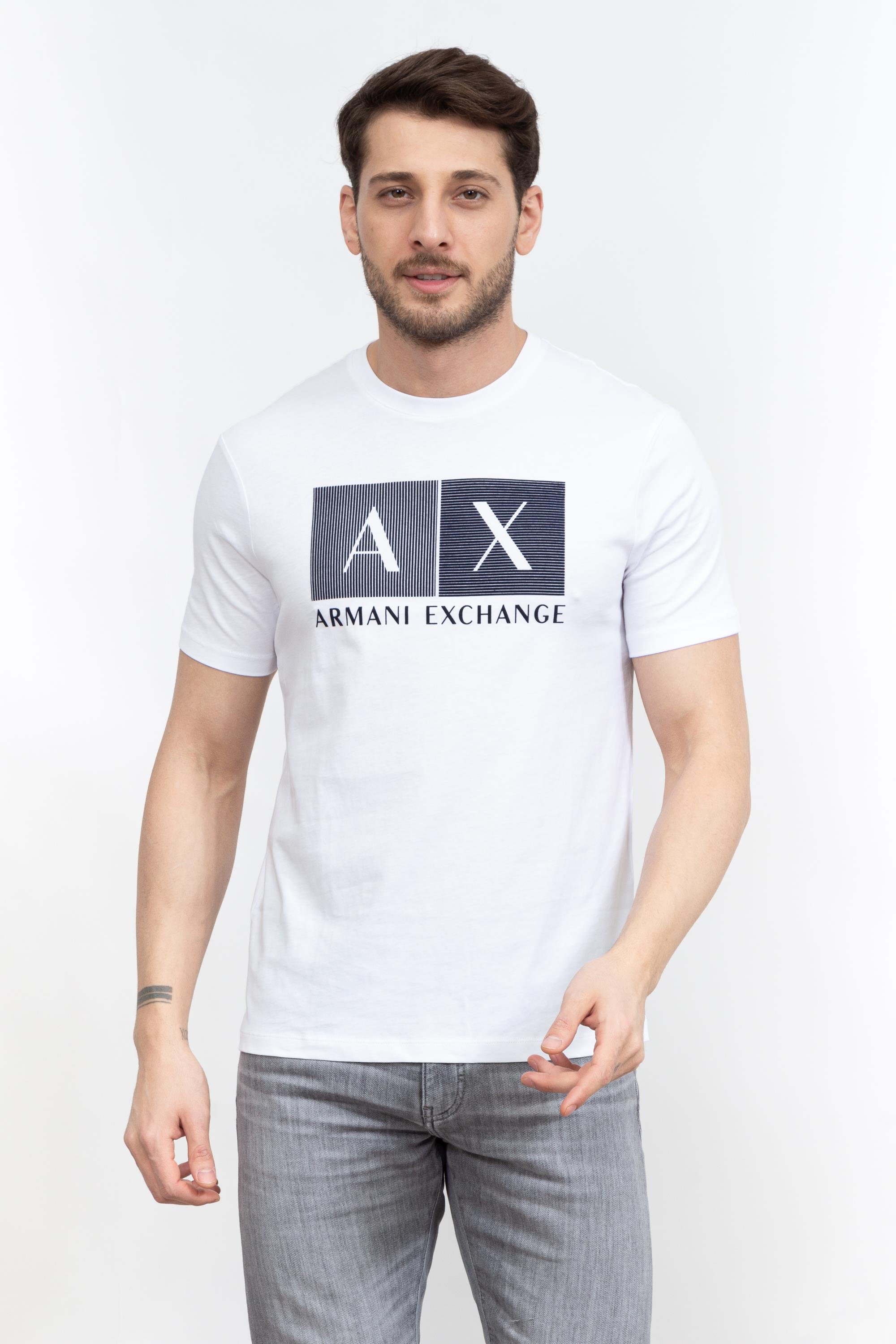 Armani Exchange Erkek Bisiklet Yaka T-Shirt