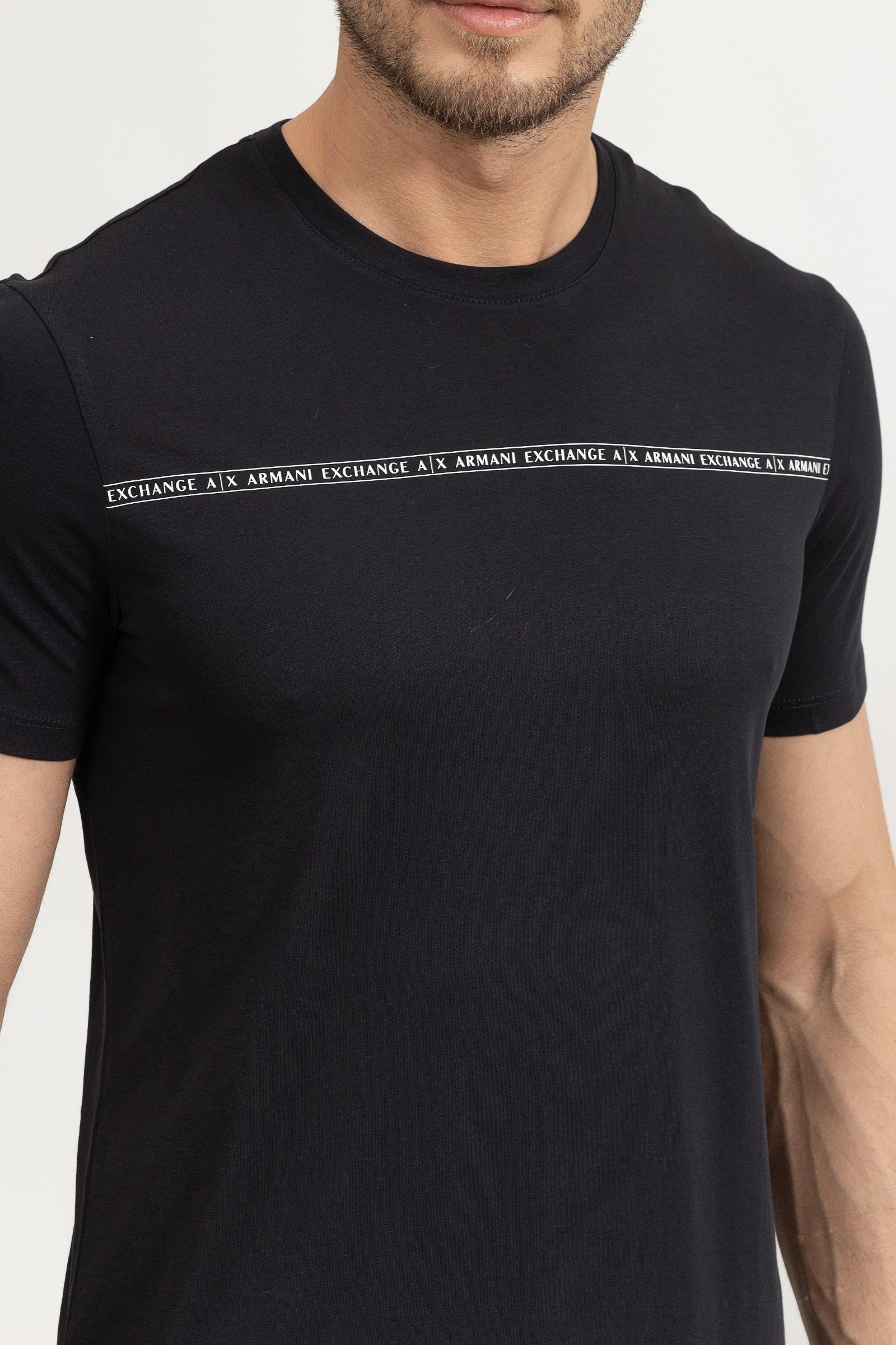 Armani Exchange Erkek Bisiklet Yaka T-Shirt