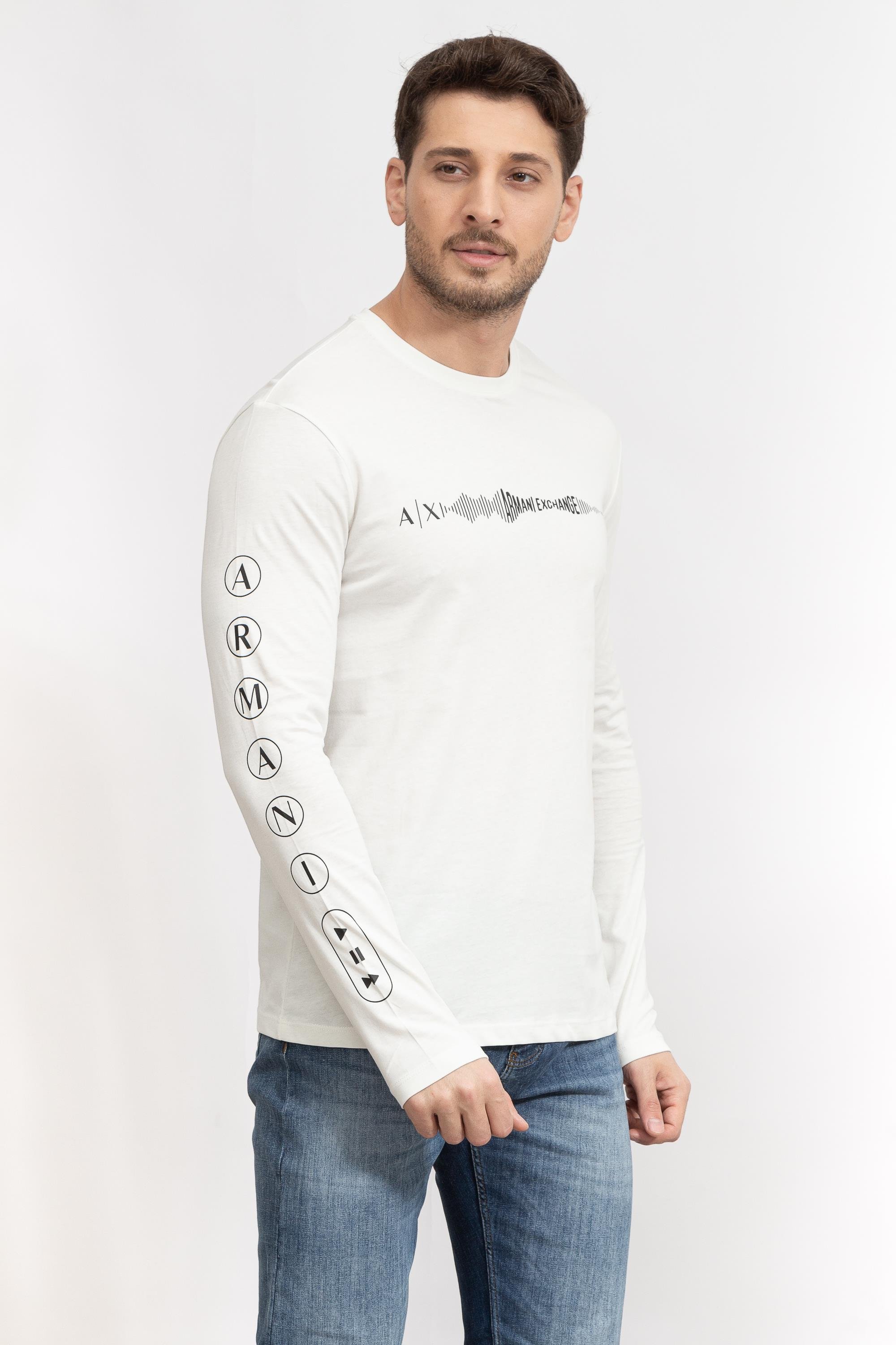 Armani Exchange Erkek Bisiklet Yaka T-Shirt