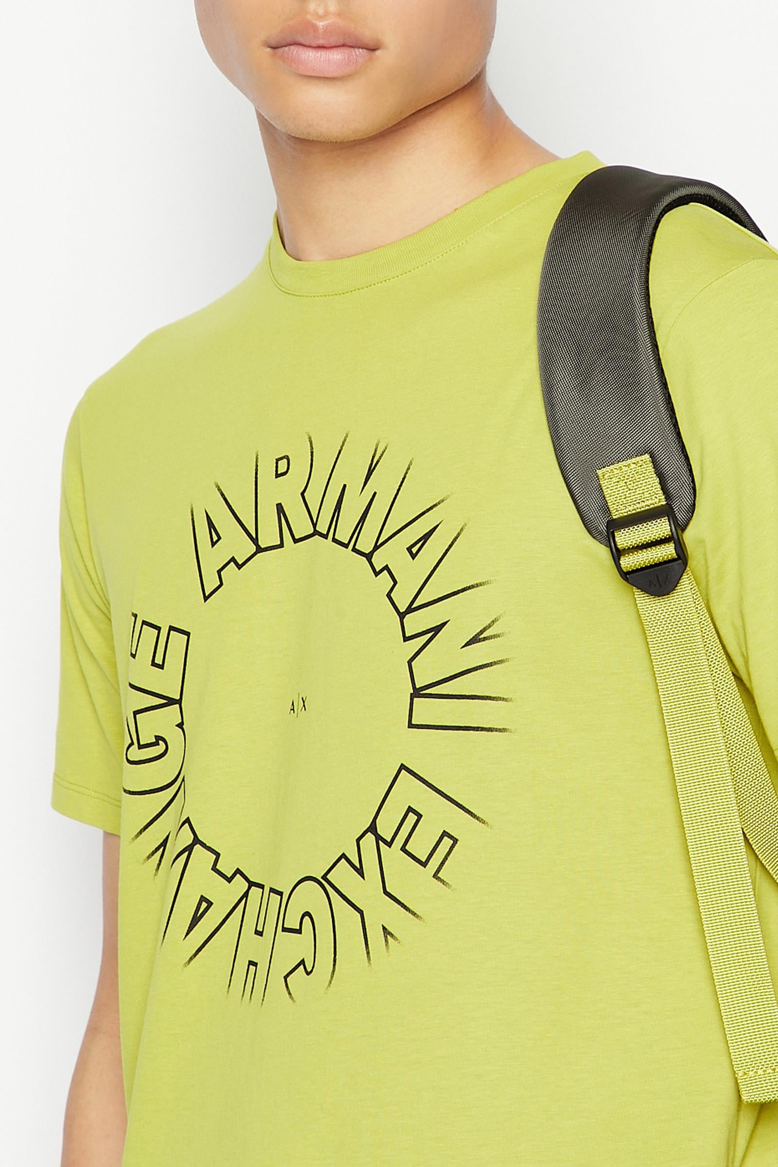 Armani Exchange Erkek Bisiklet Yaka T-Shirt