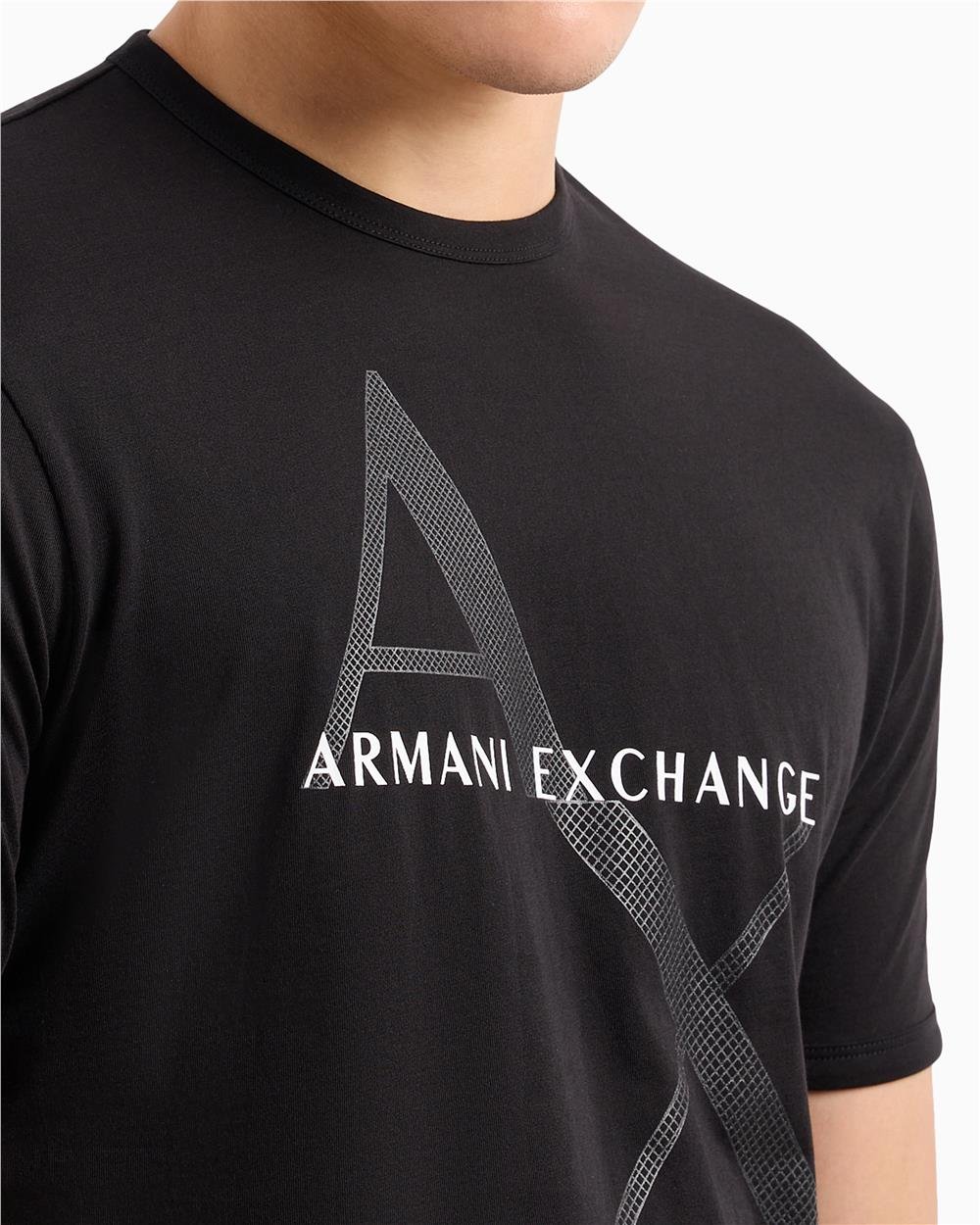 Armani Exchange Erkek Bisiklet Yaka T-Shirt