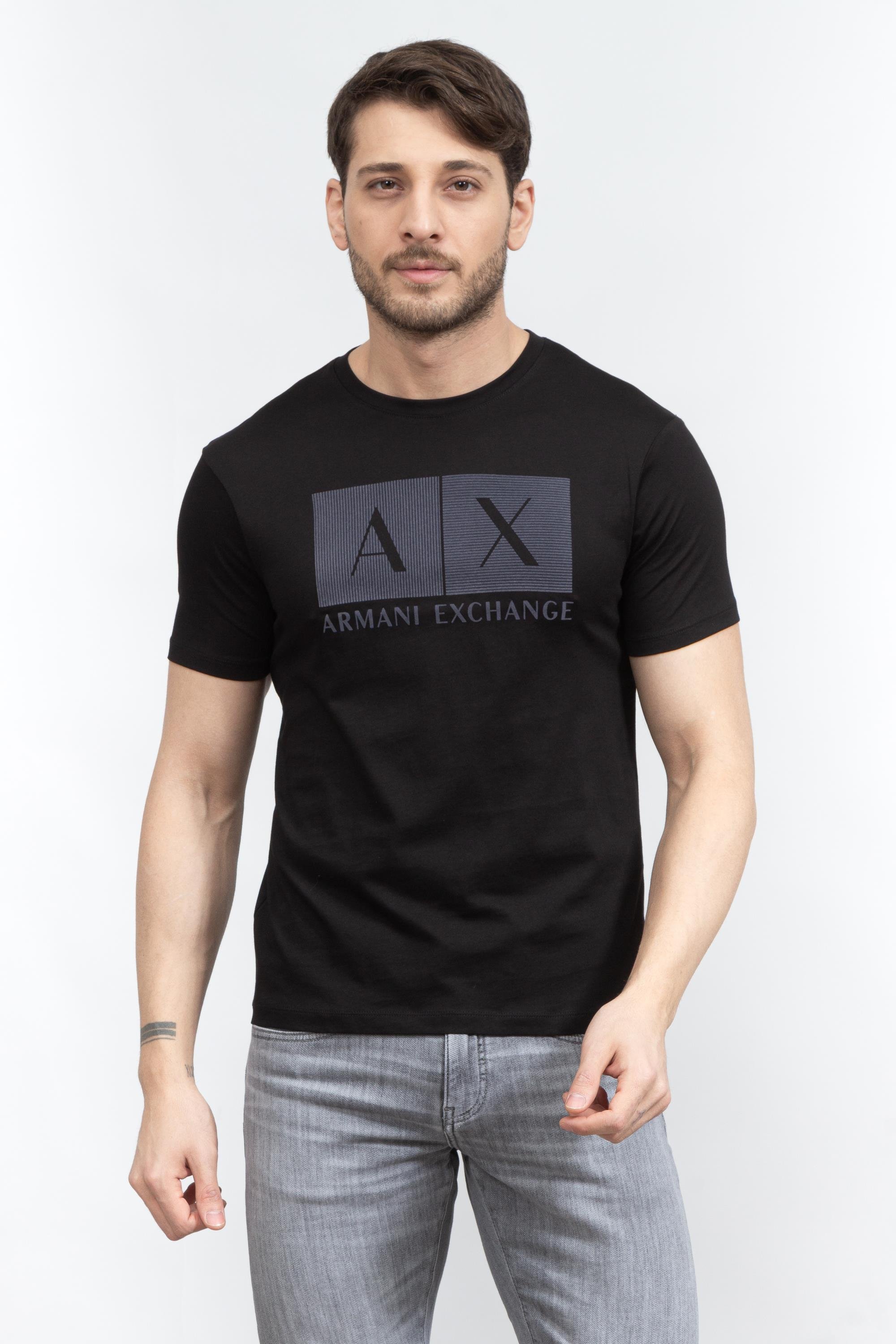 Armani Exchange Erkek Bisiklet Yaka T-Shirt