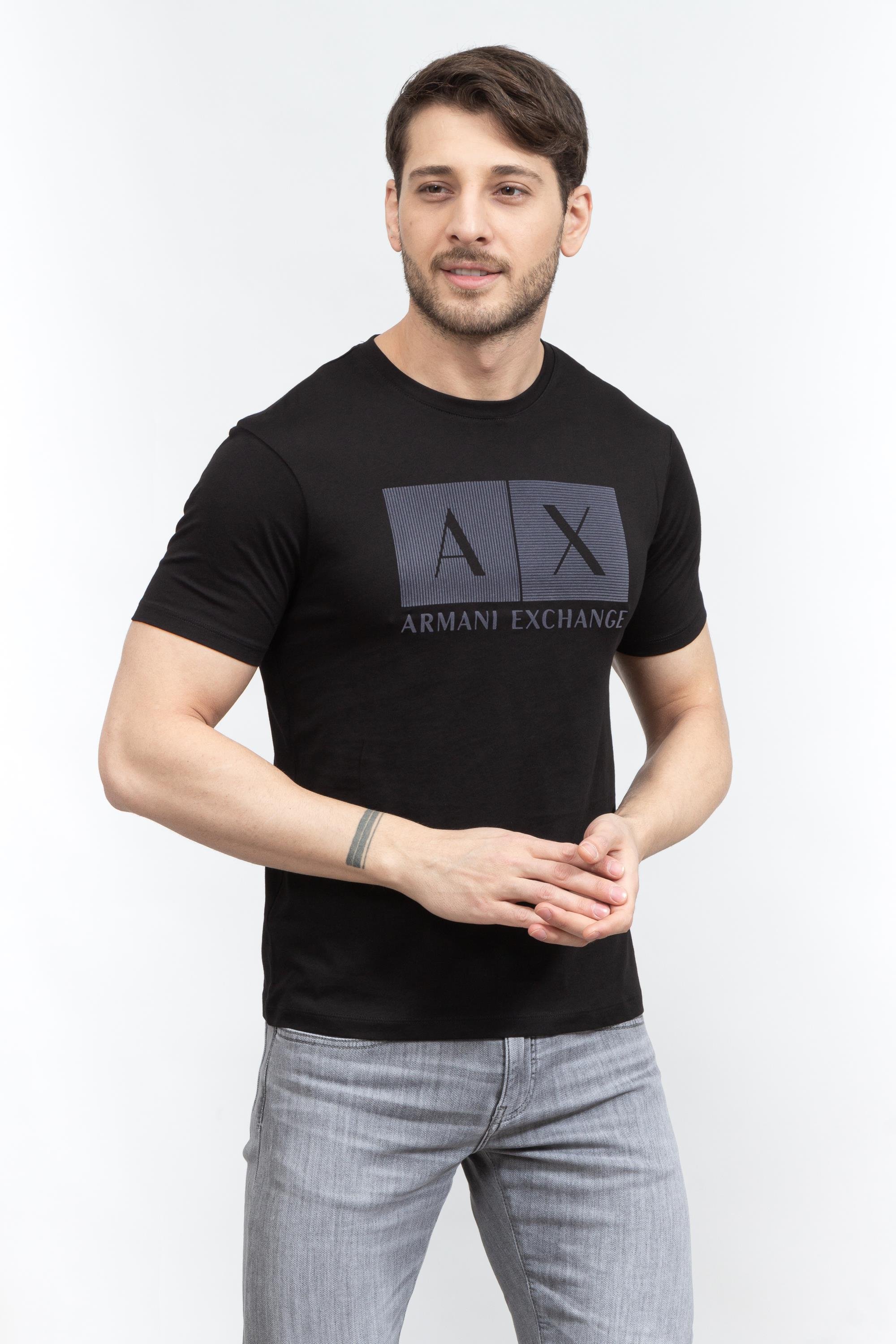 Armani Exchange Erkek Bisiklet Yaka T-Shirt