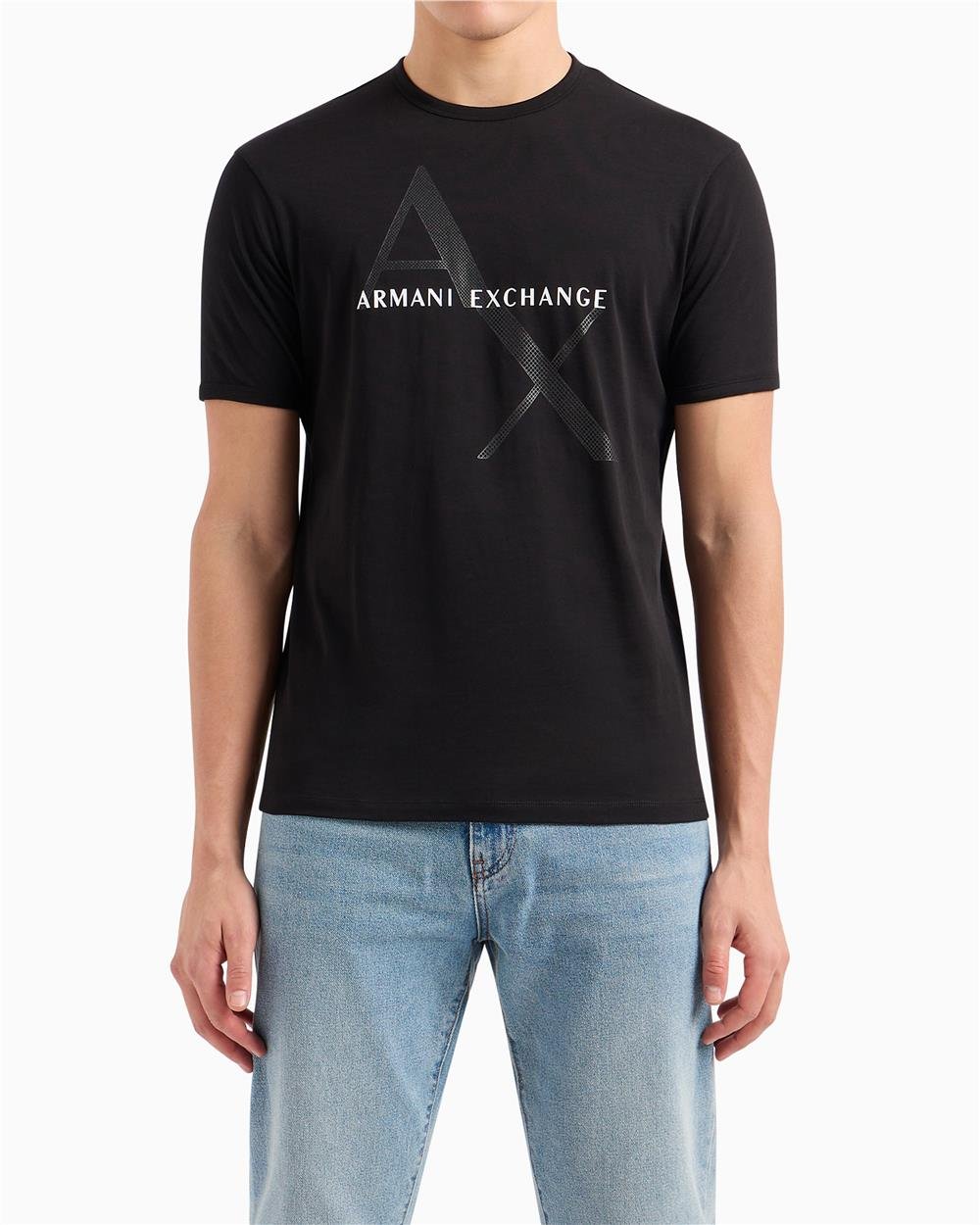 Armani Exchange Erkek Bisiklet Yaka T-Shirt