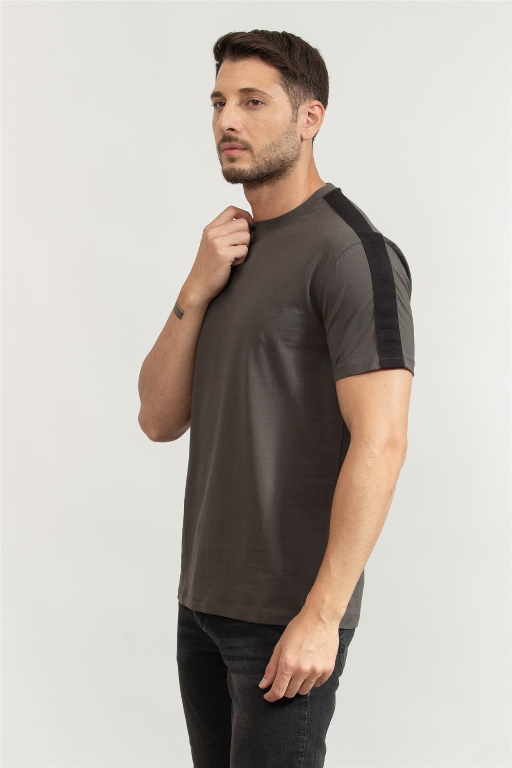 Armani Exchange Erkek Bisiklet Yaka T-Shirt