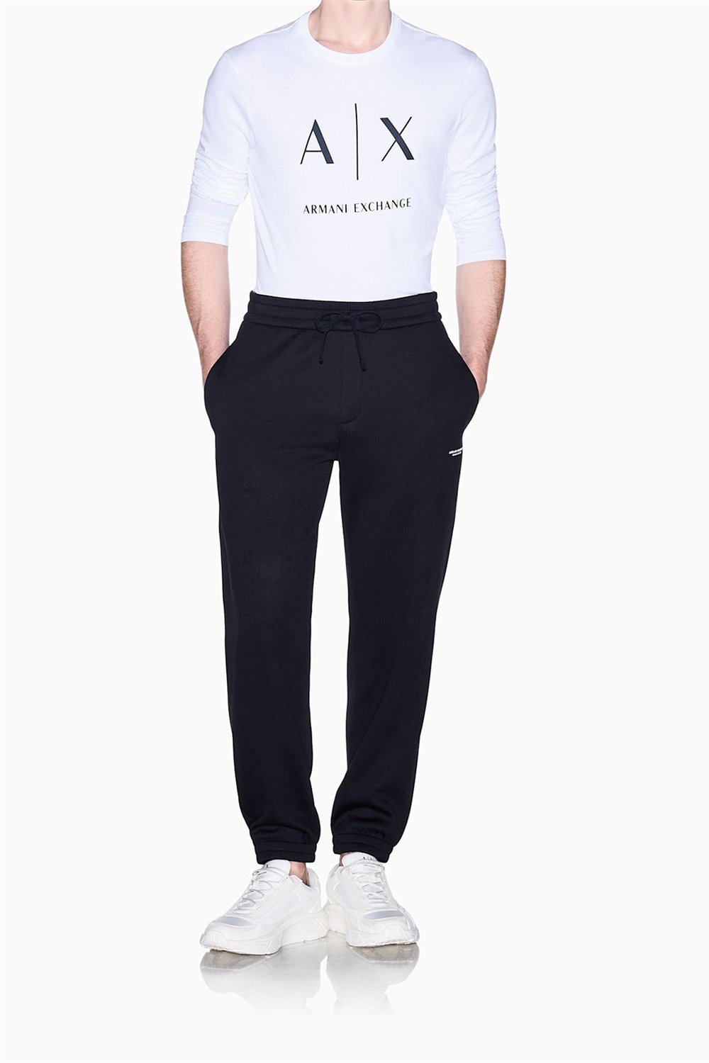 Armani Exchange Erkek Eşofman Alt Lacivert