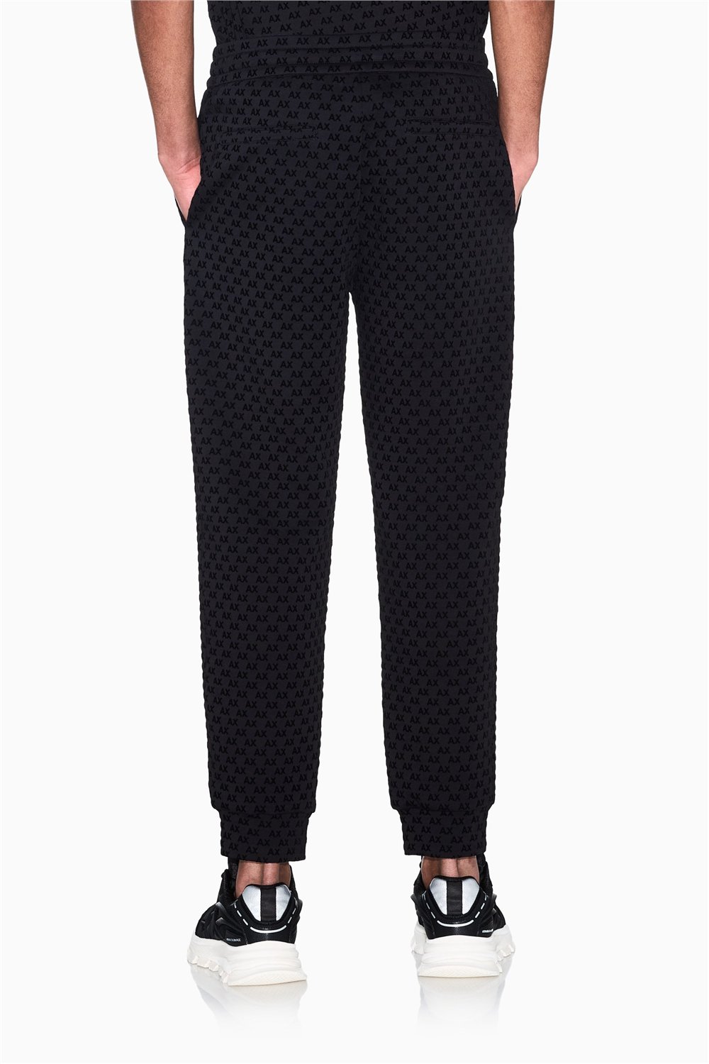 Armani Exchange Erkek Eşofman Alt Siyah