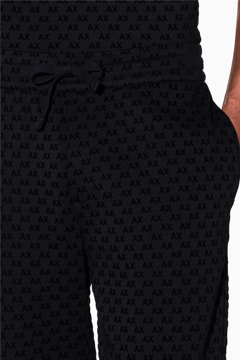 Armani Exchange Erkek Eşofman Alt Siyah