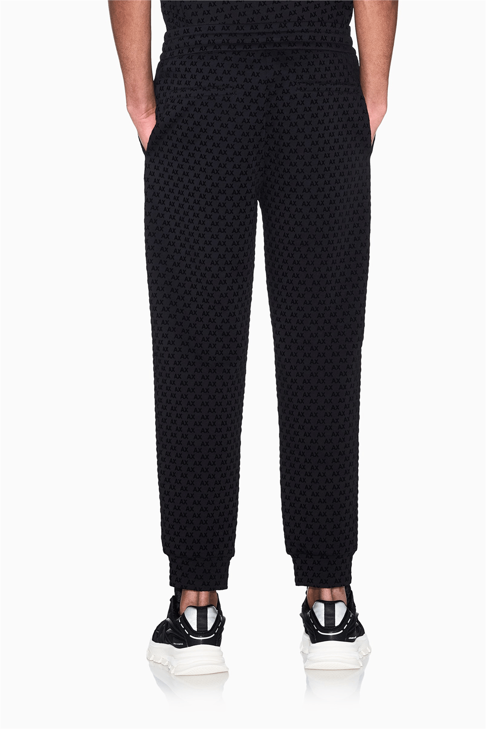 Armani Exchange Erkek Eşofman Alt Siyah