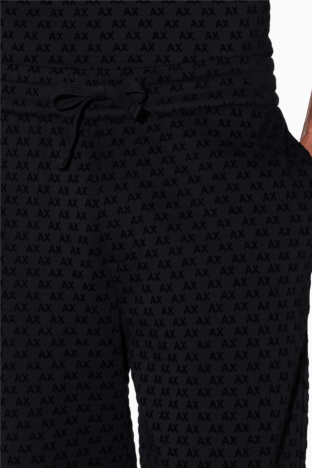 Armani Exchange Erkek Eşofman Alt Siyah