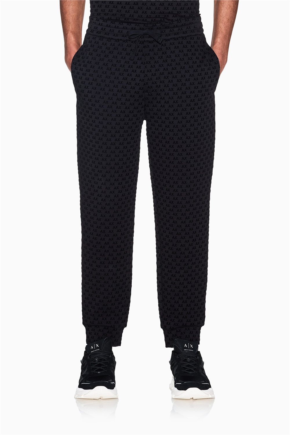 Armani Exchange Erkek Eşofman Alt Siyah