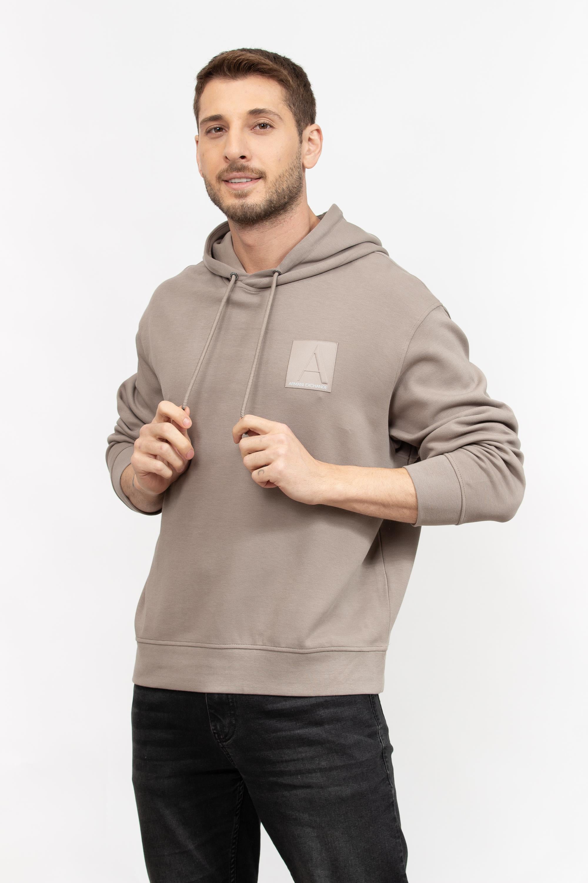 Armani Exchange Erkek Fermuarlı Sweatshirt