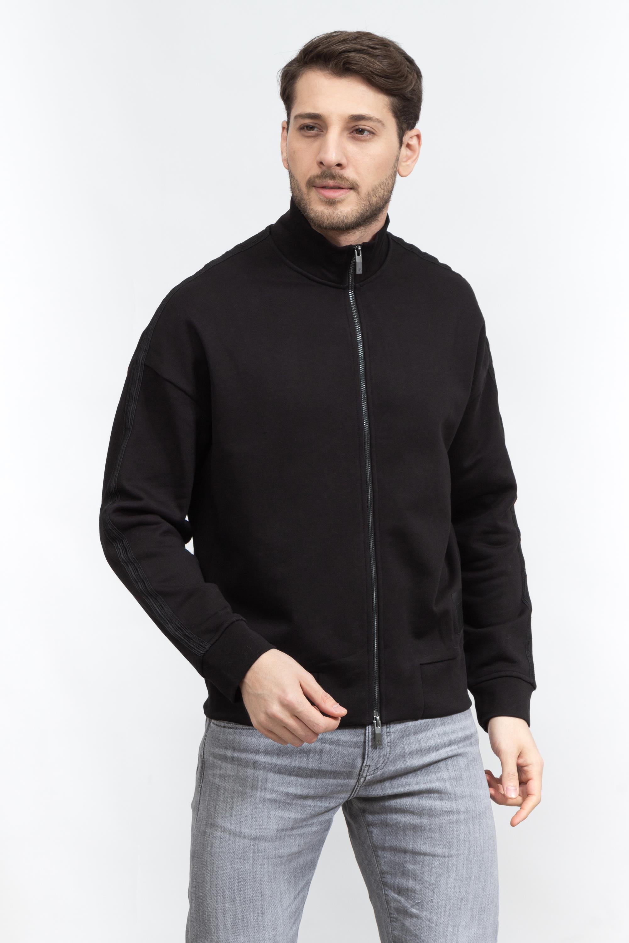 Armani Exchange Erkek Fermuarlı Sweatshirt
