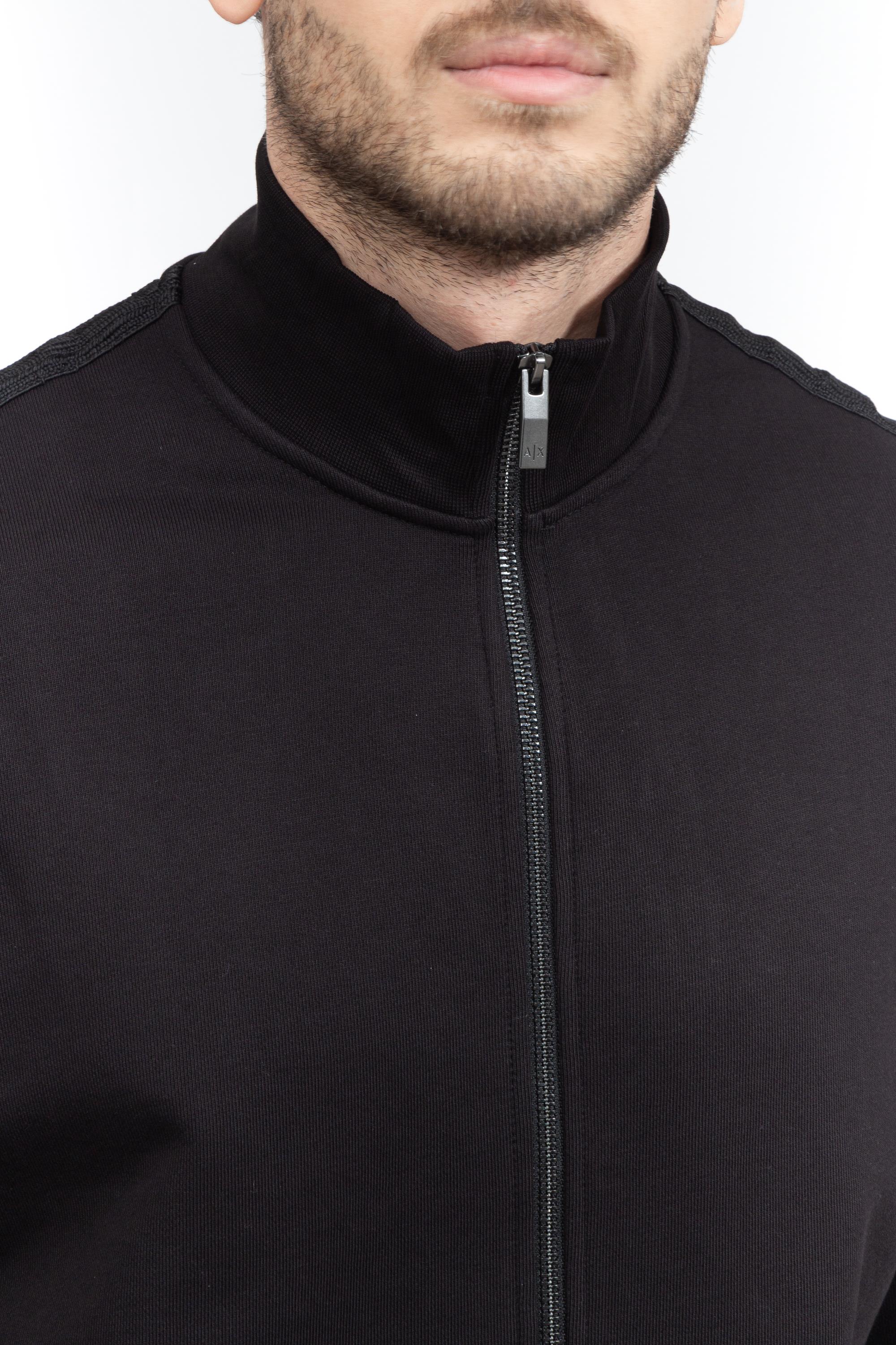 Armani Exchange Erkek Fermuarlı Sweatshirt