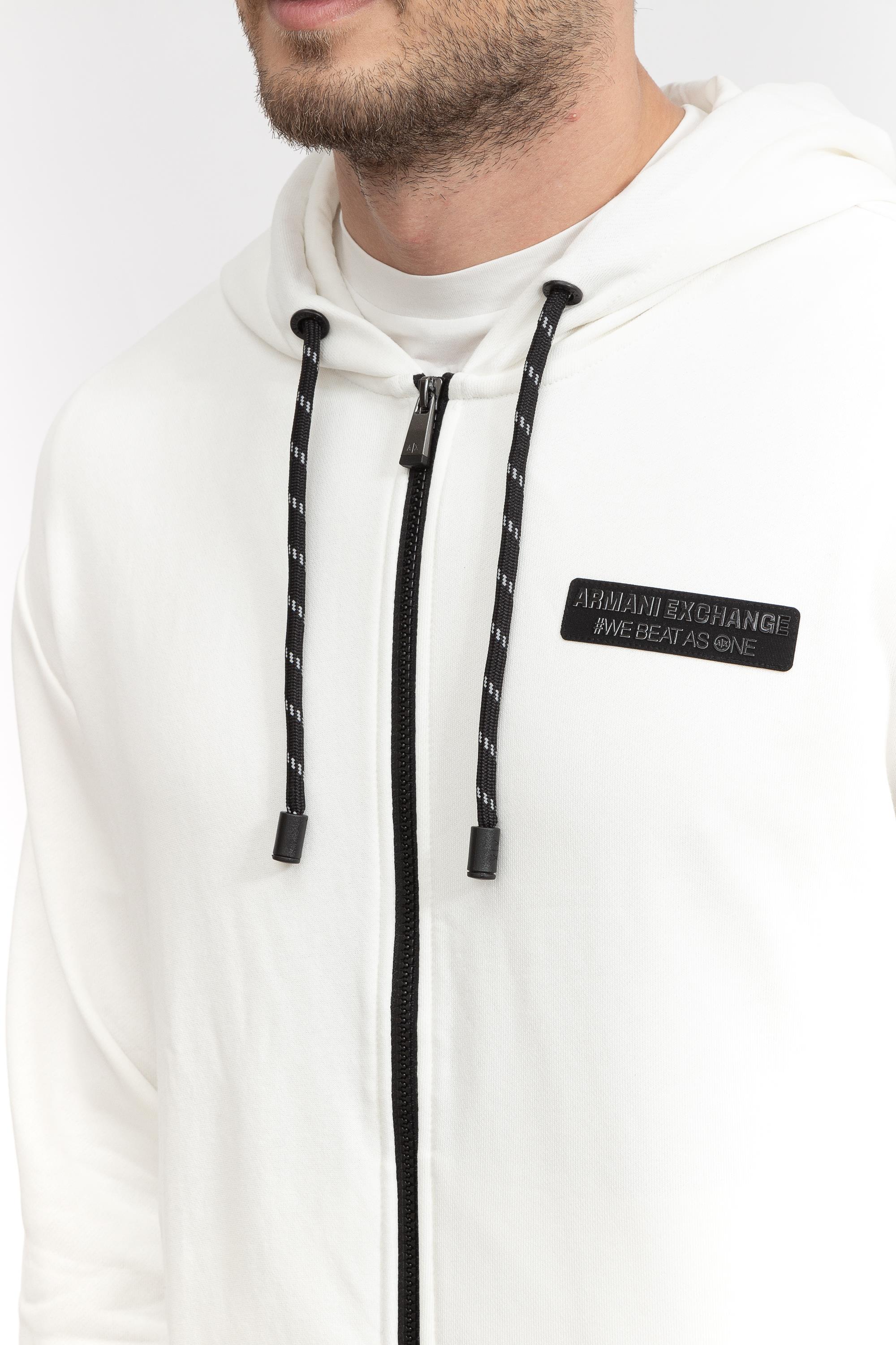 Armani Exchange Erkek Fermuarlı Sweatshirt
