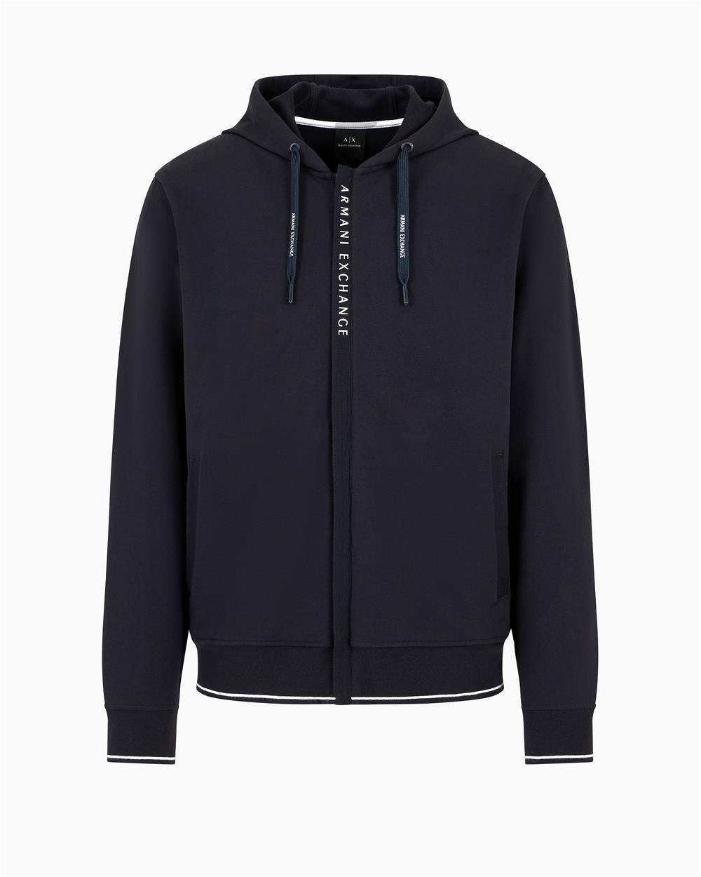 Armani Exchange Erkek Fermuarlı Sweatshirt