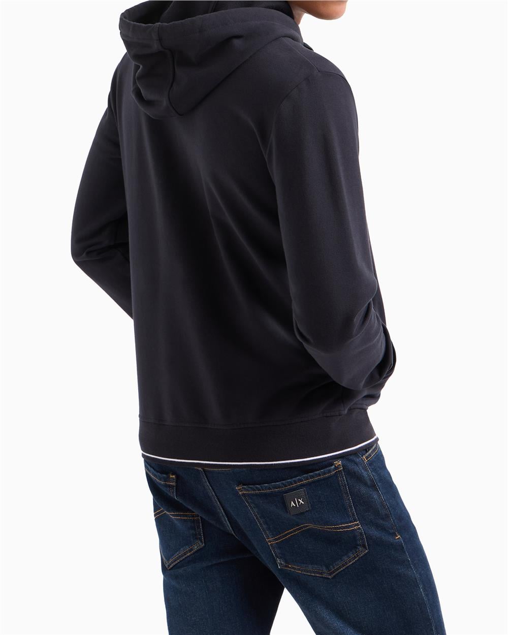 Armani Exchange Erkek Fermuarlı Sweatshirt
