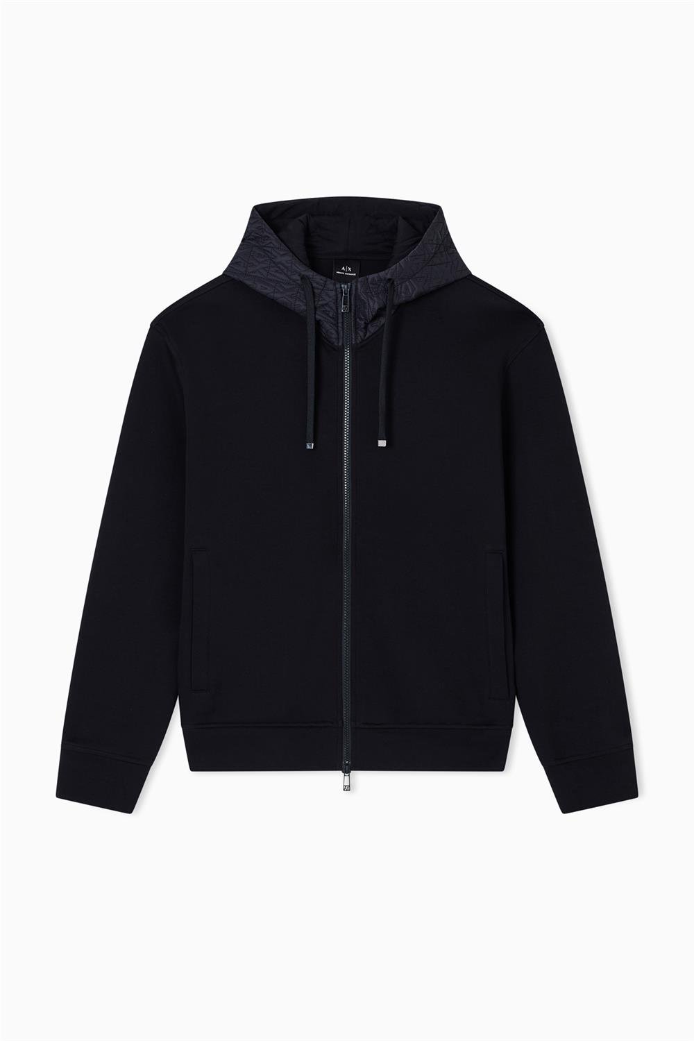 Armani Exchange Erkek Fermuarlı Sweatshirt