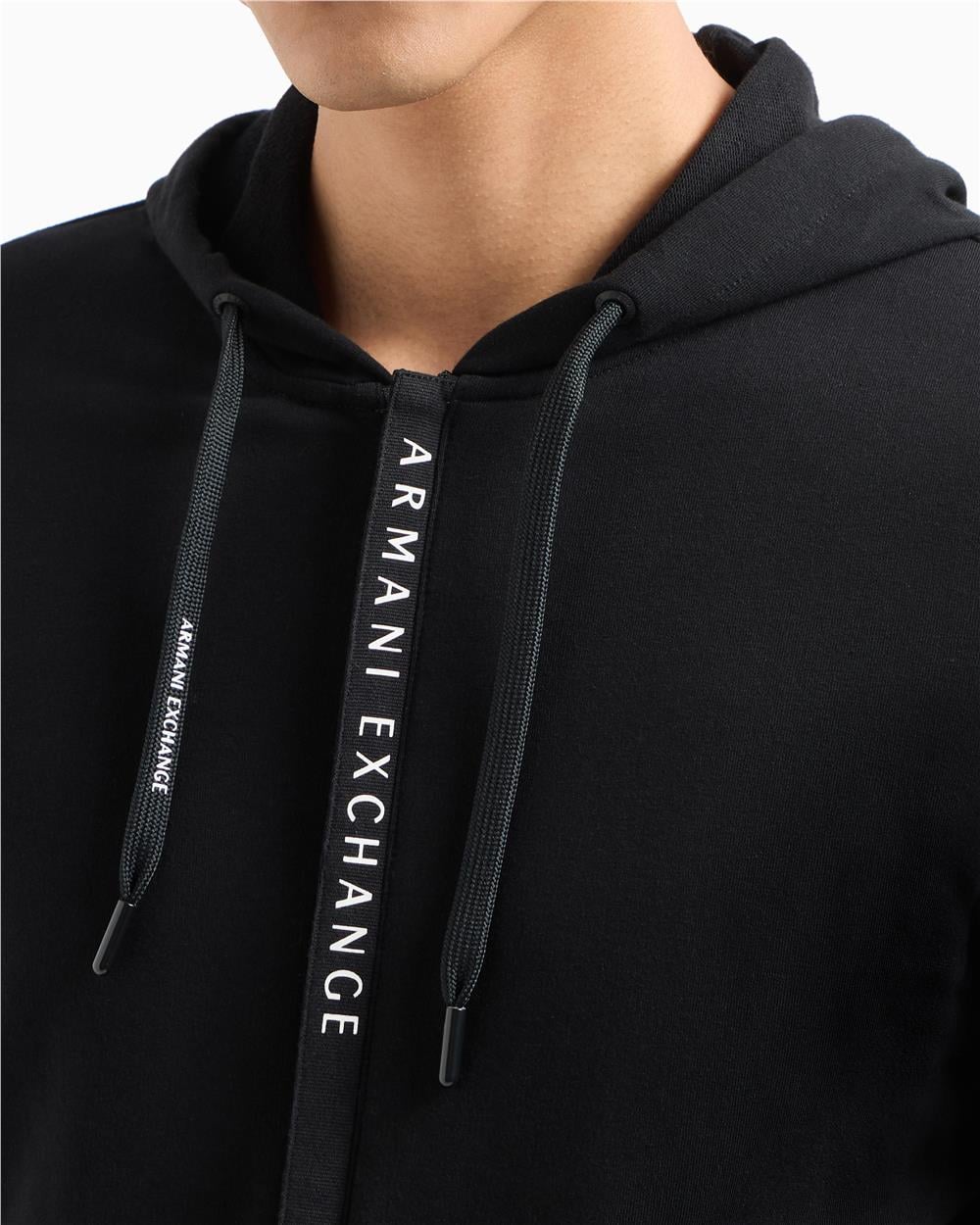 Armani Exchange Erkek Fermuarlı Sweatshirt