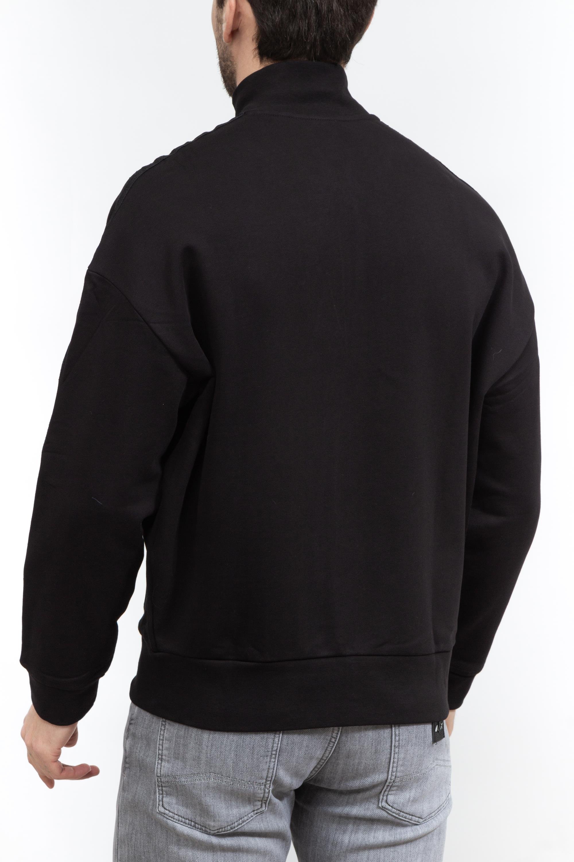 Armani Exchange Erkek Fermuarlı Sweatshirt