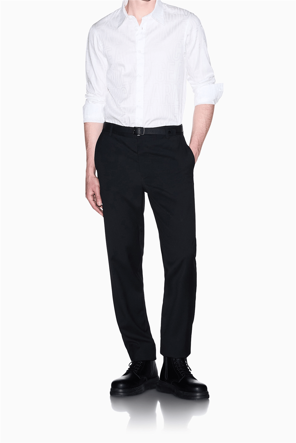 Armani Exchange Erkek Gömlek Beyaz