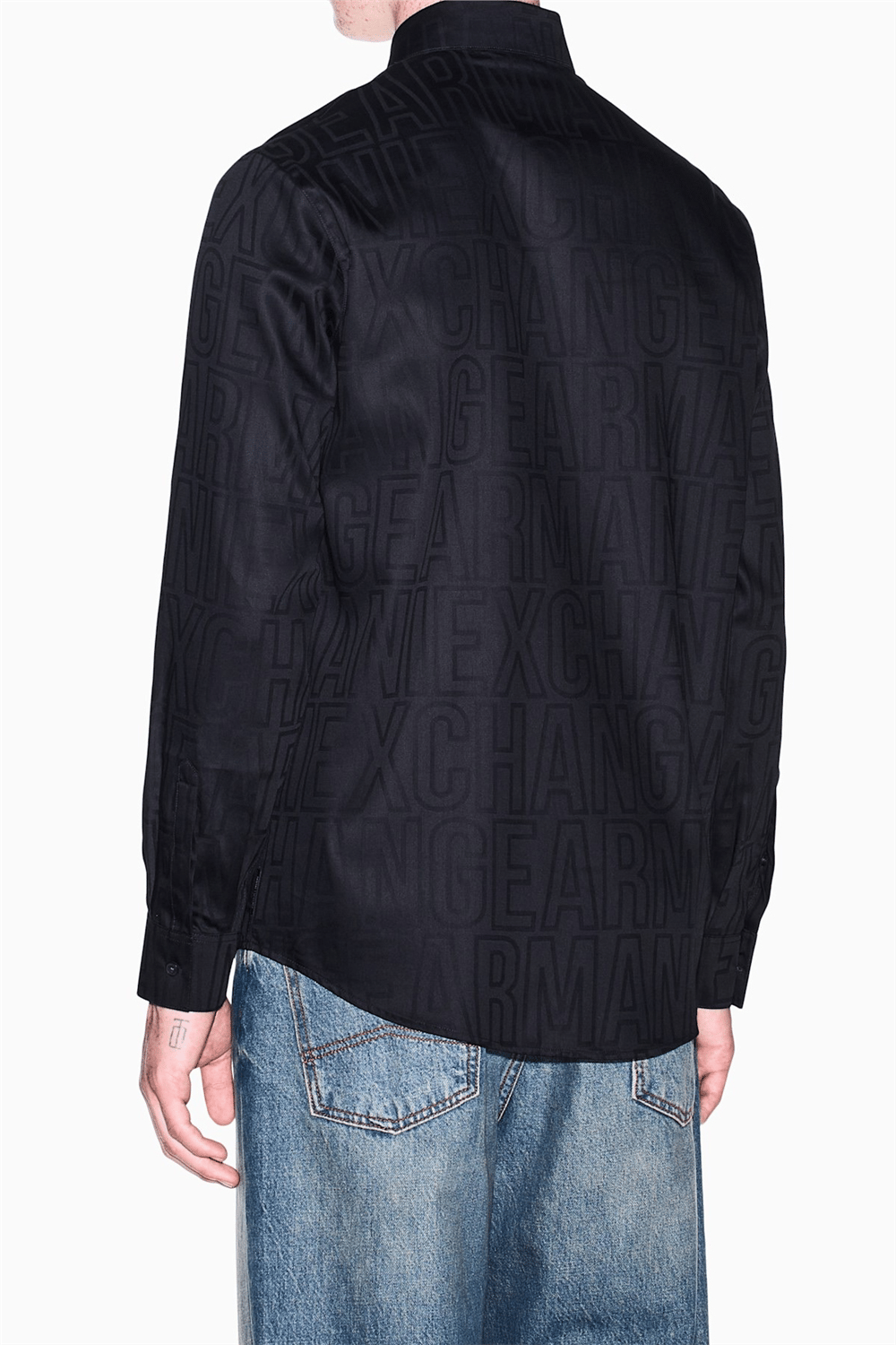 Armani Exchange Erkek Gömlek Siyah