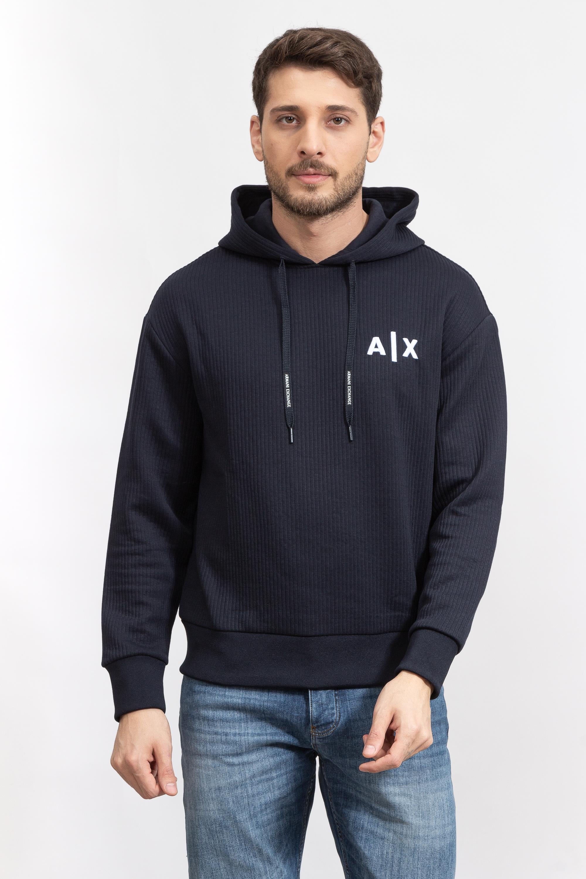 Armani Exchange Erkek Kapüşonlu Sweatshirt