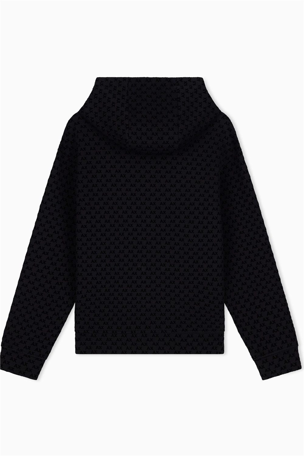 Armani Exchange Erkek Kapüşonlu Sweatshirt Siyah