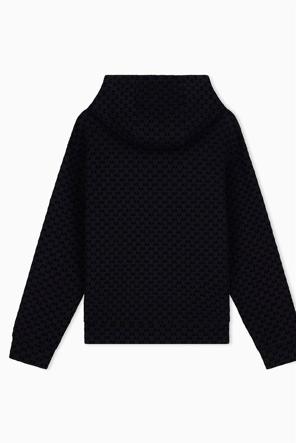 Armani Exchange Erkek Kapüşonlu Sweatshirt Siyah